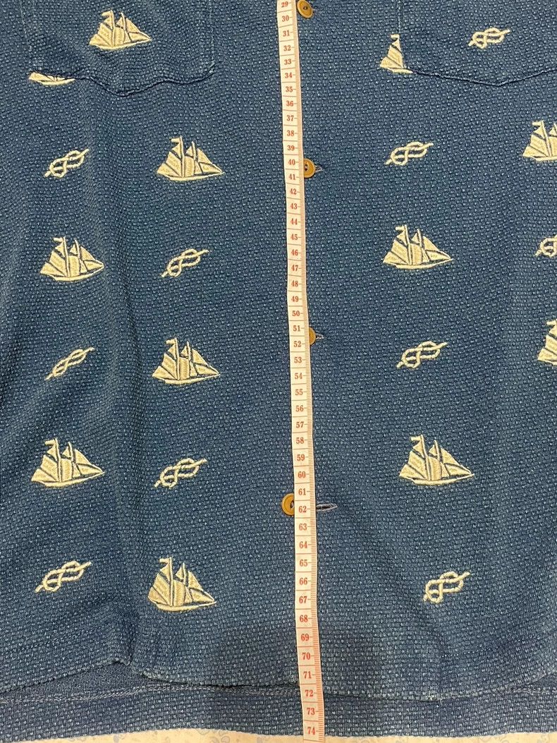 RRL Ralph Lauren RRL Ralph Lauren Hawaiian shirt short sleeved shirt Size US L / EU 52-54 / 3 - 3 Thumbnail