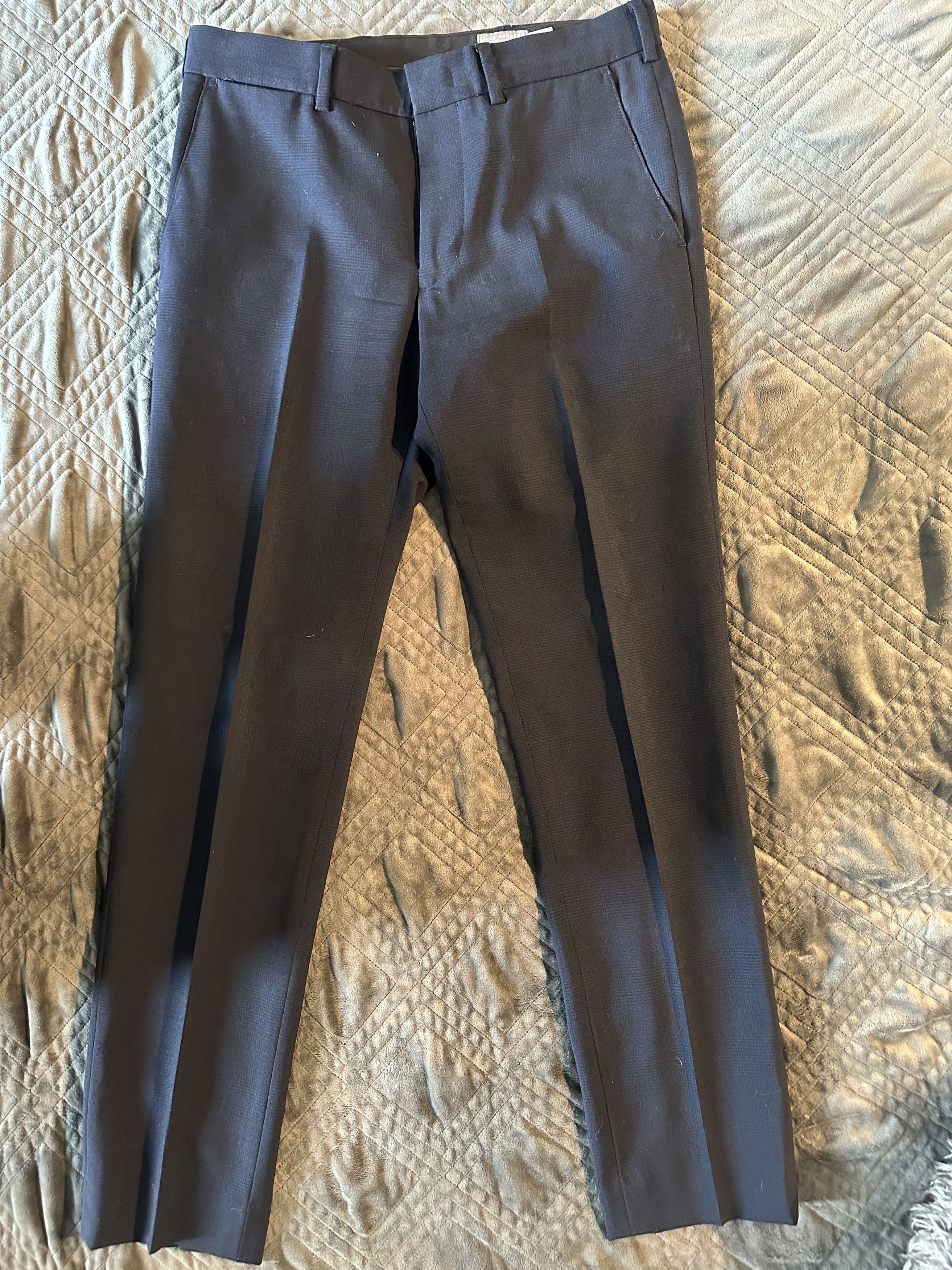 Club Monaco Connor Glenplaid Wool Trousers Size US 29 - 1 Thumbnail