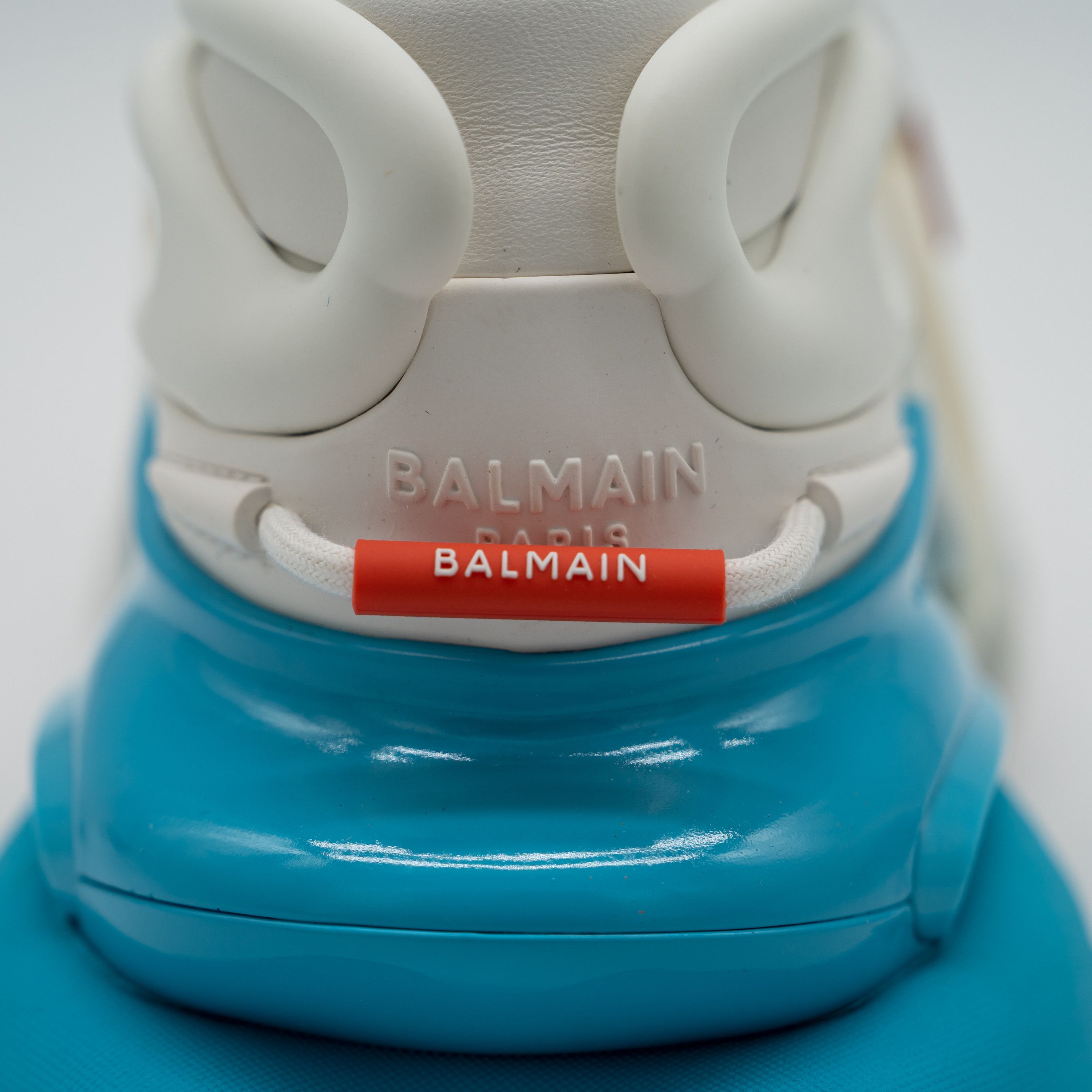 Balmain 45 12 US Balmain Unicorn White Blue Sneakers Neoprene Size US 12 / EU 45 - 10 Thumbnail