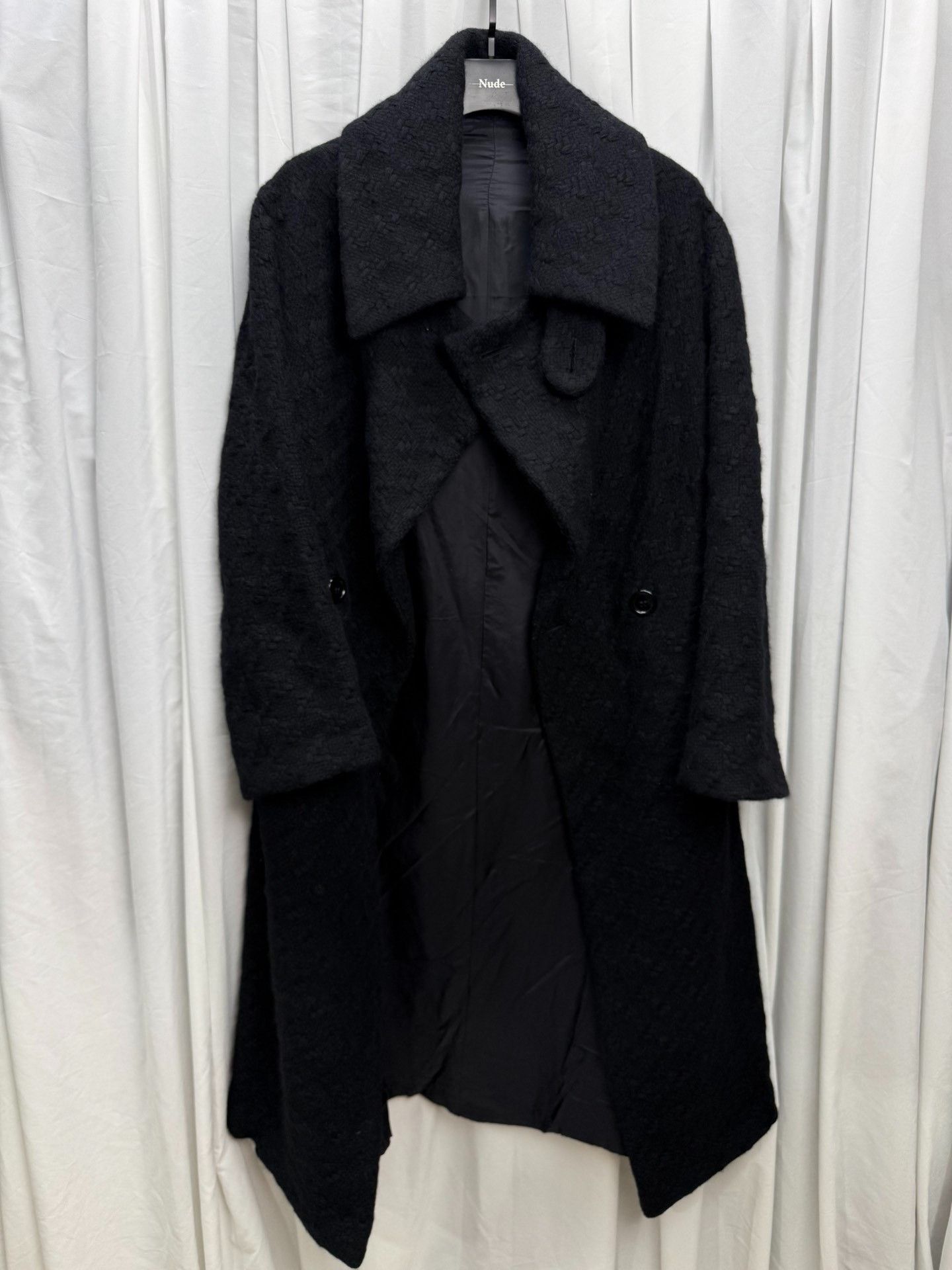Yohji Yamamoto Yohji Yamamoto Mainline Chunky Wool Coat Size US M / EU 48-50 / 2 - 1 Thumbnail