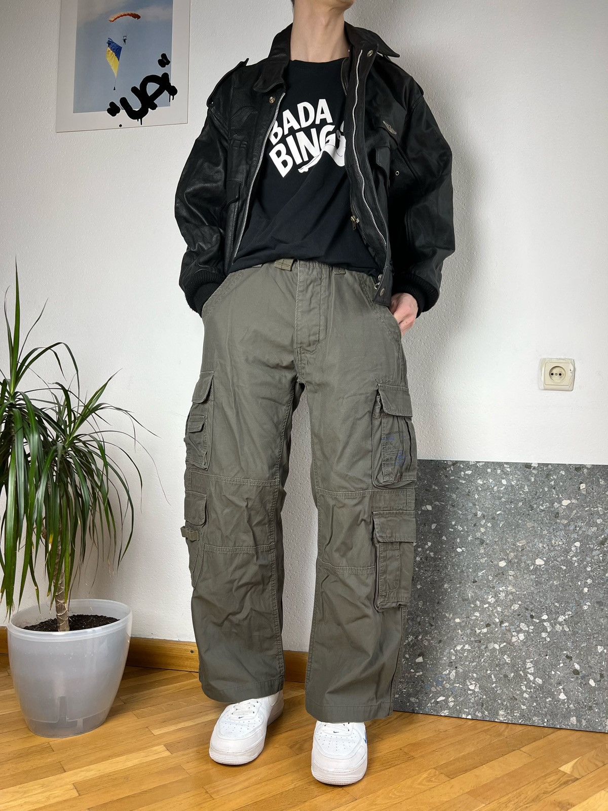 JNCO × Vintage vintage 2000s baggy wide leg surplus pants Size US 36 / EU 52 - 3 Thumbnail