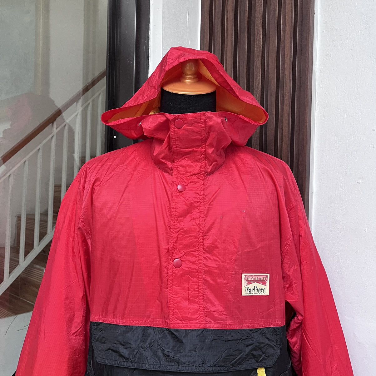 Marlboro × Marlboro Adventure Team × Vintage Vintage 90s Marlboro Team Adventure Anorak Jacket Size US L / EU 52-54 / 3 - 4 Thumbnail