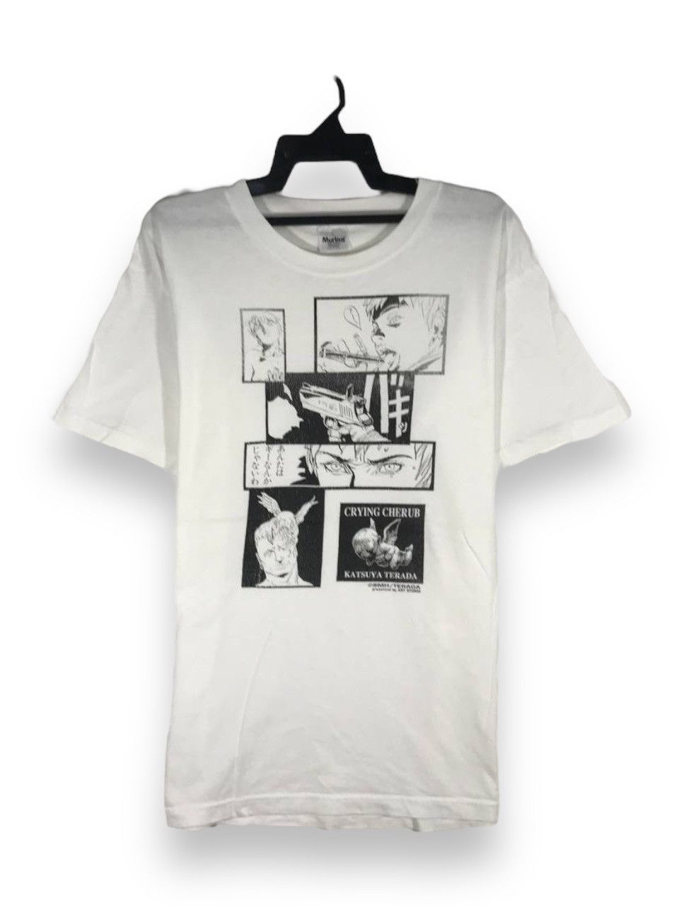 Anime Vintage Crying cherub by katsuya terada artwork anime Size US L / EU 52-54 / 3 - 1 Thumbnail