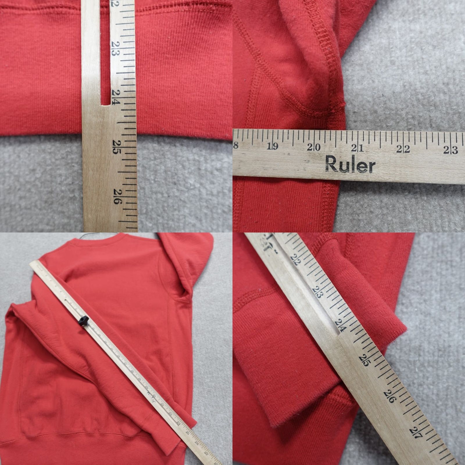 B Sides VINTAGE Fight Club New York Sweatshirt S Red FCNY Official Cotton Gusseted Sides Sweatshirt Mens Crew Neck Long Sleeve Pullover Size US S / EU 44-46 / 1 - 8 Thumbnail