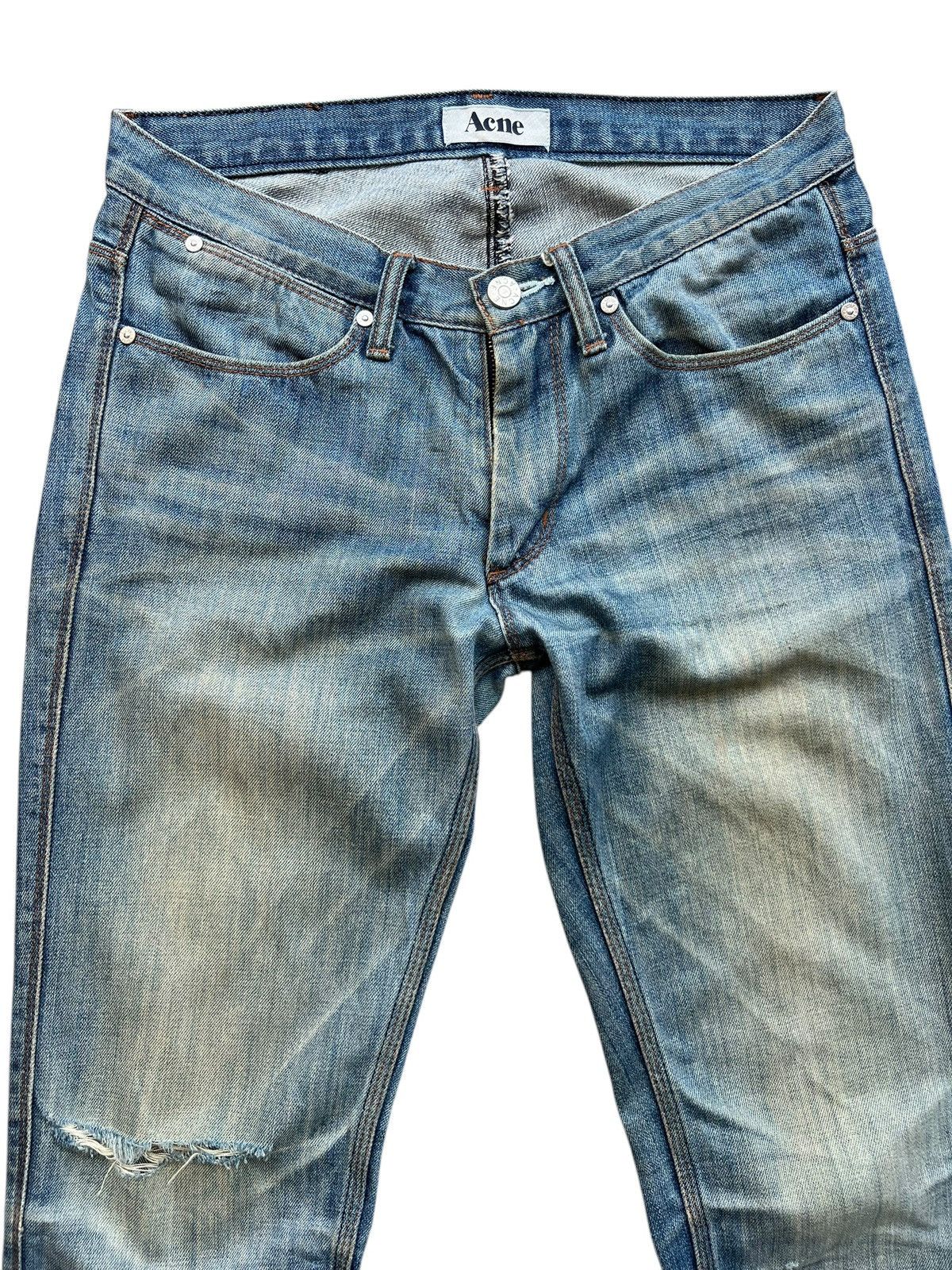 Acne Studios Vintage Acne Studios Distressed Mudwash Denim Jeans 32x27 Size 32" / US 10 / IT 46 - 4 Thumbnail