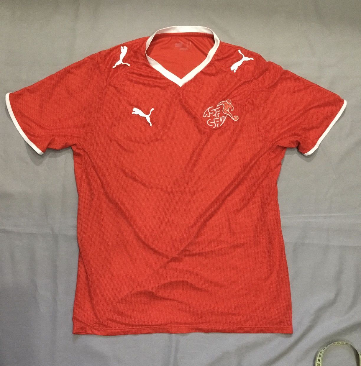 Puma Switzerland National Team Football Shirt Home Kit 2008 Size US M / EU 48-50 / 2 - 1 Thumbnail