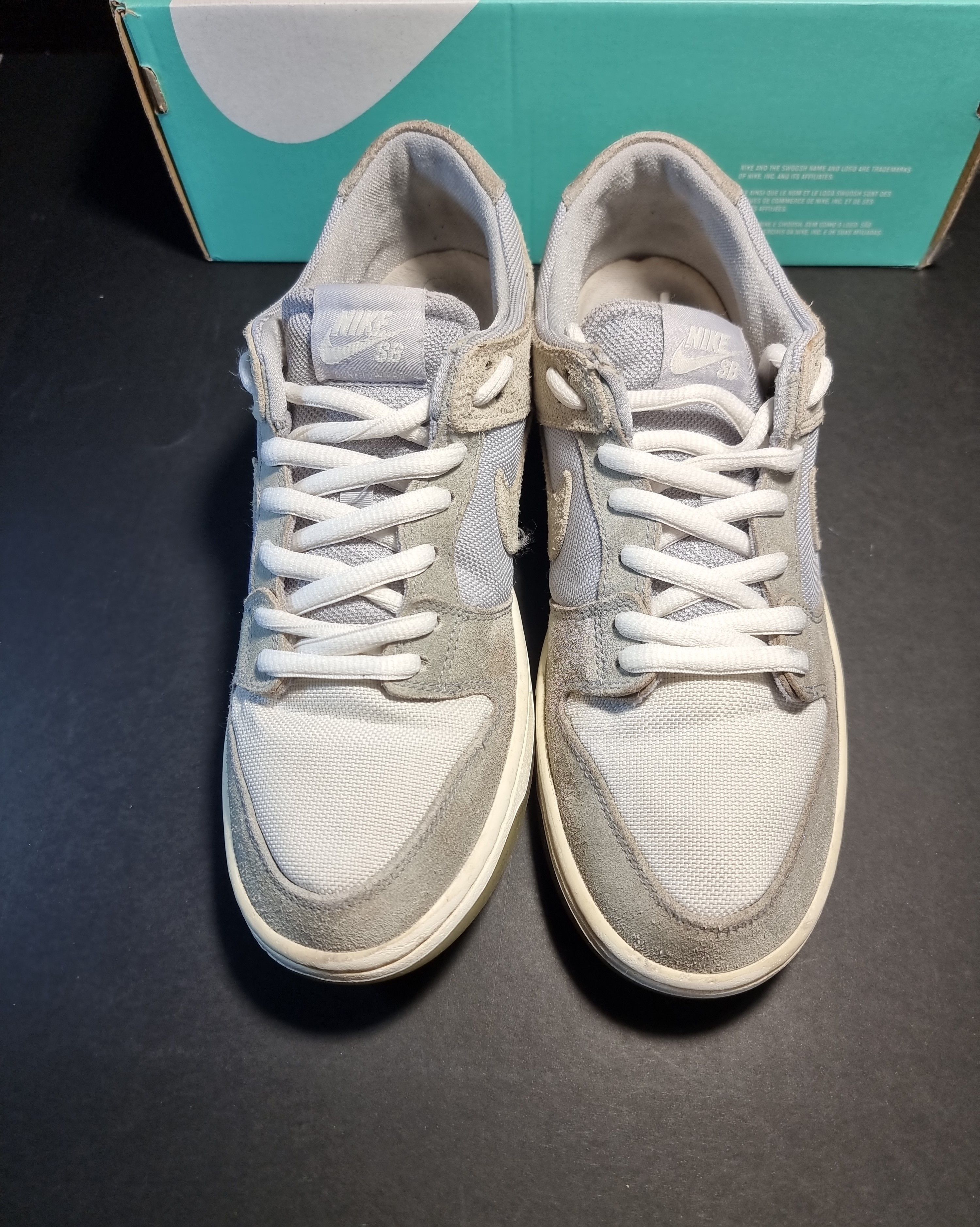 Nike SB Nike SB Dunk Low Wolf Grey Size US 10 / EU 43 - 4 Thumbnail