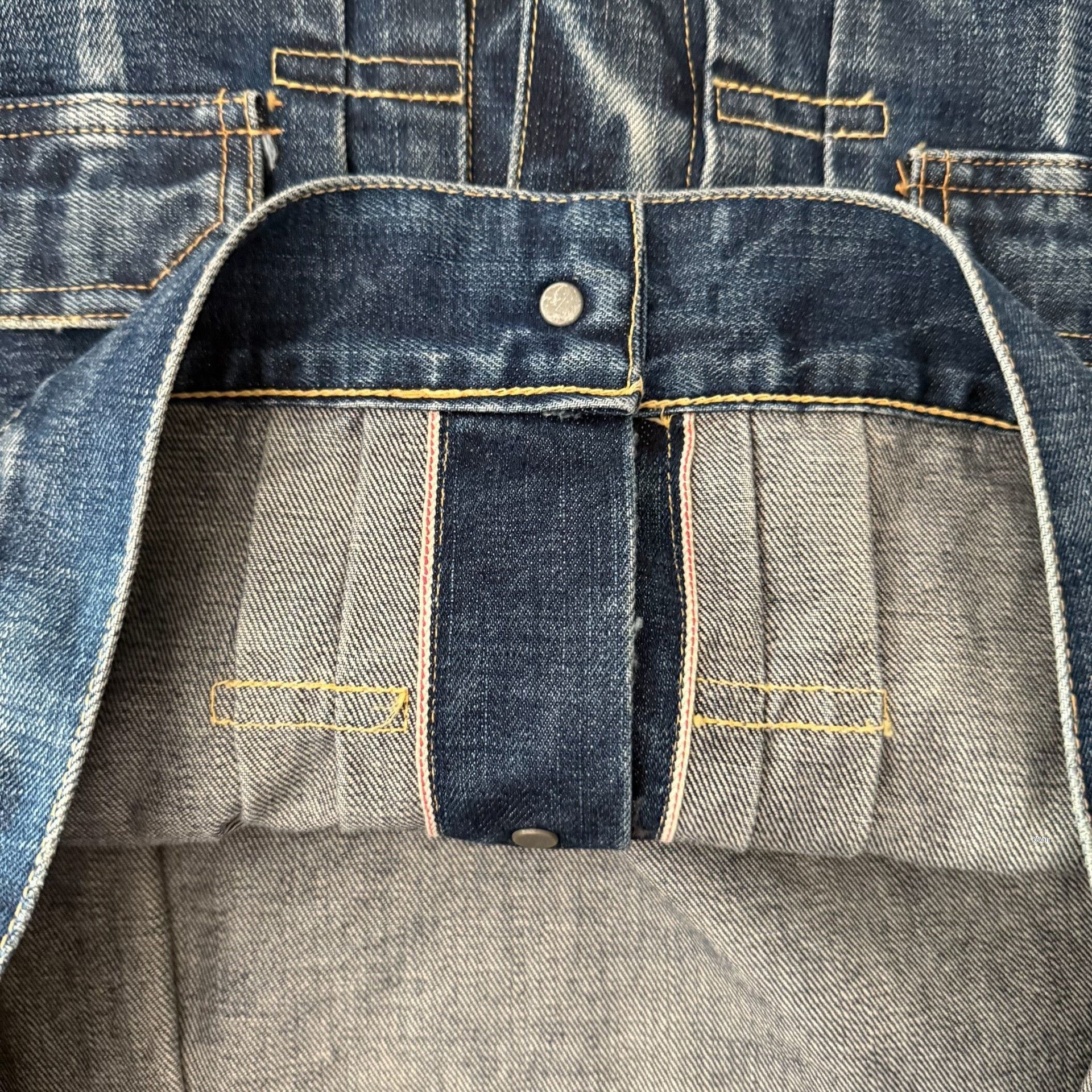 Levi's Vintage Clothing Levi's LVC507xx J22 Washed Denim Jacket Size US XXS / EU 40 - 7 Thumbnail
