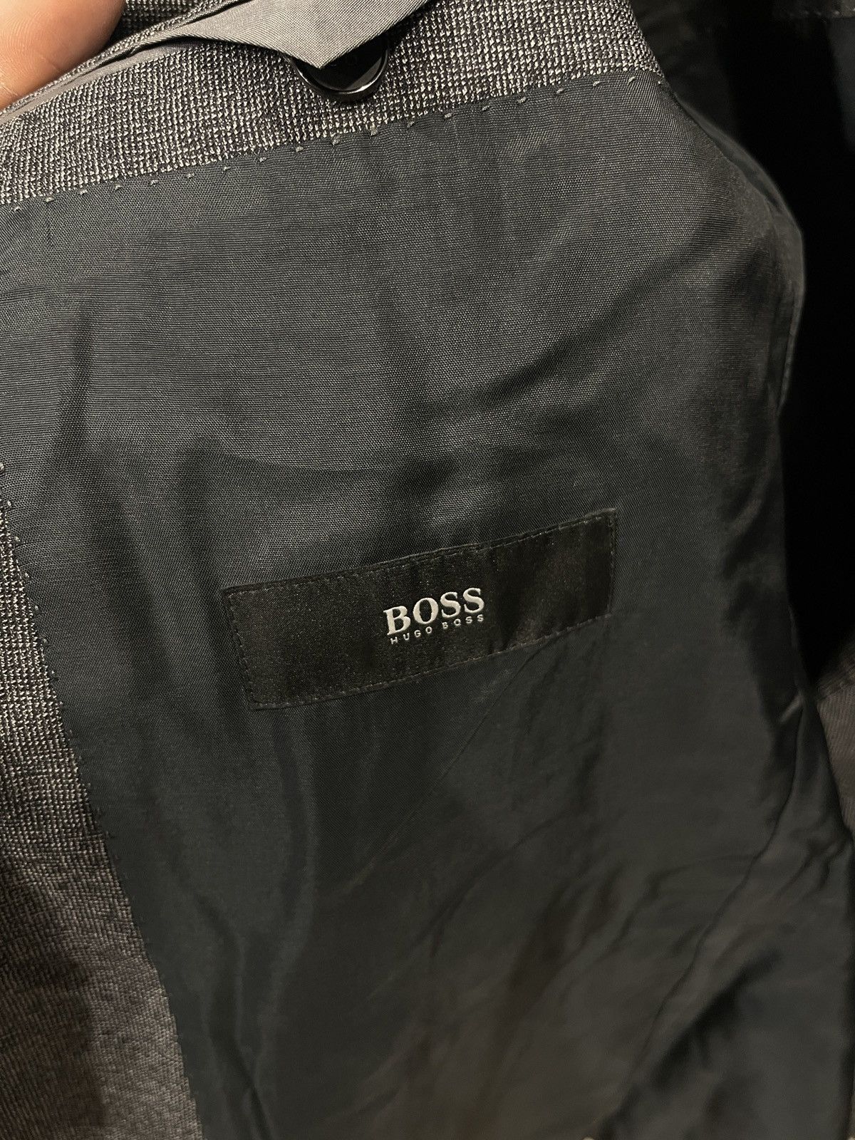 Hugo Boss Hugo boss blazer mens gray classic jacket sport coat 40R Size 40R - 6 Thumbnail