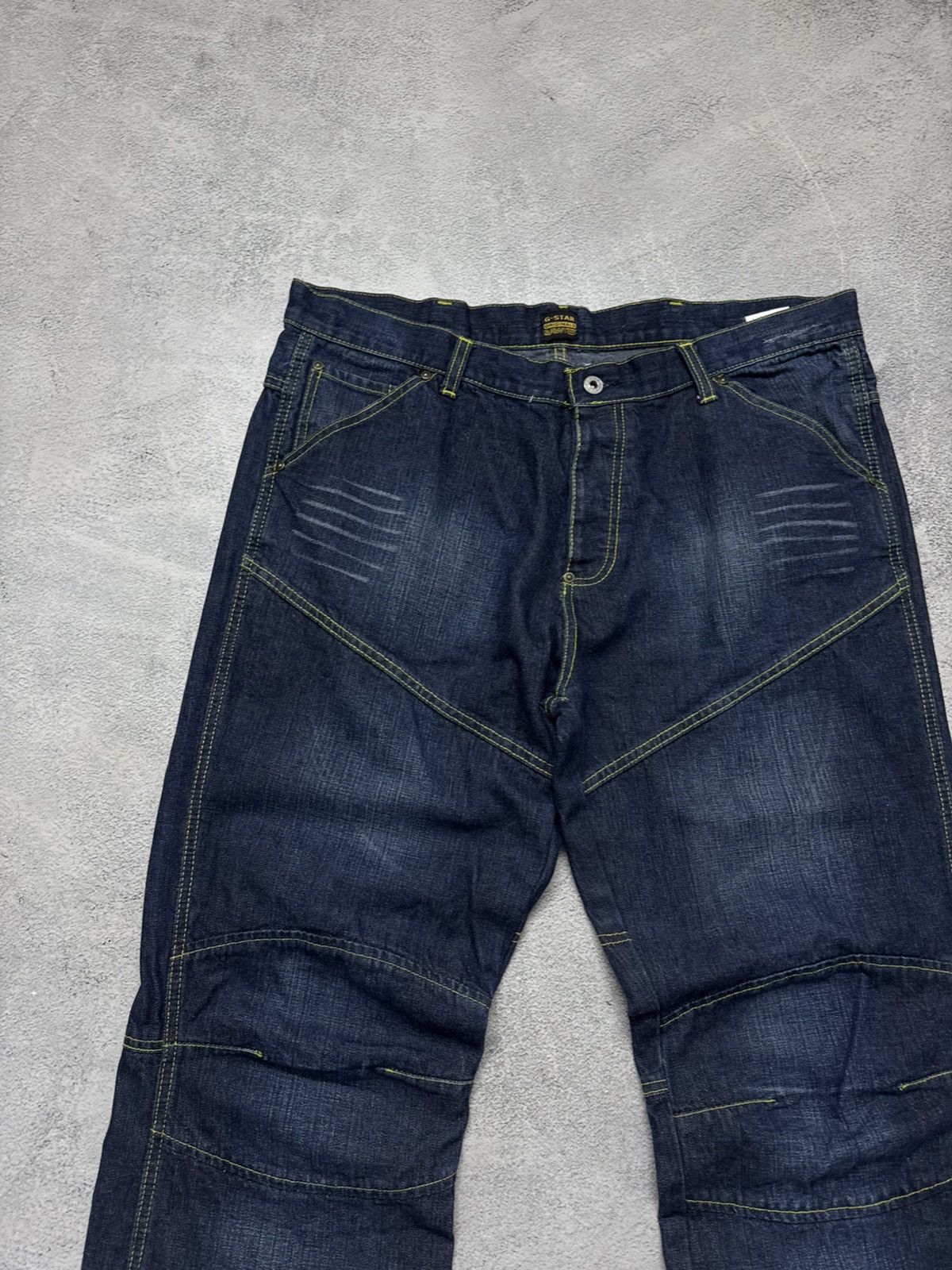 G-Star Vintage Y2k G Star Denim Jeans Big Logo 01 Size US 38 / EU 54 - 14 Thumbnail