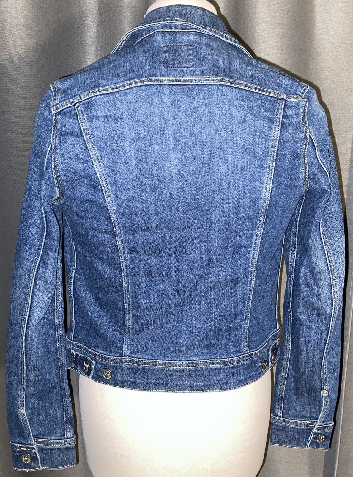 Lee Lee - Denim Jacket - Small - Very Good Condition Size S / US 4 / IT 40 - 8 Thumbnail