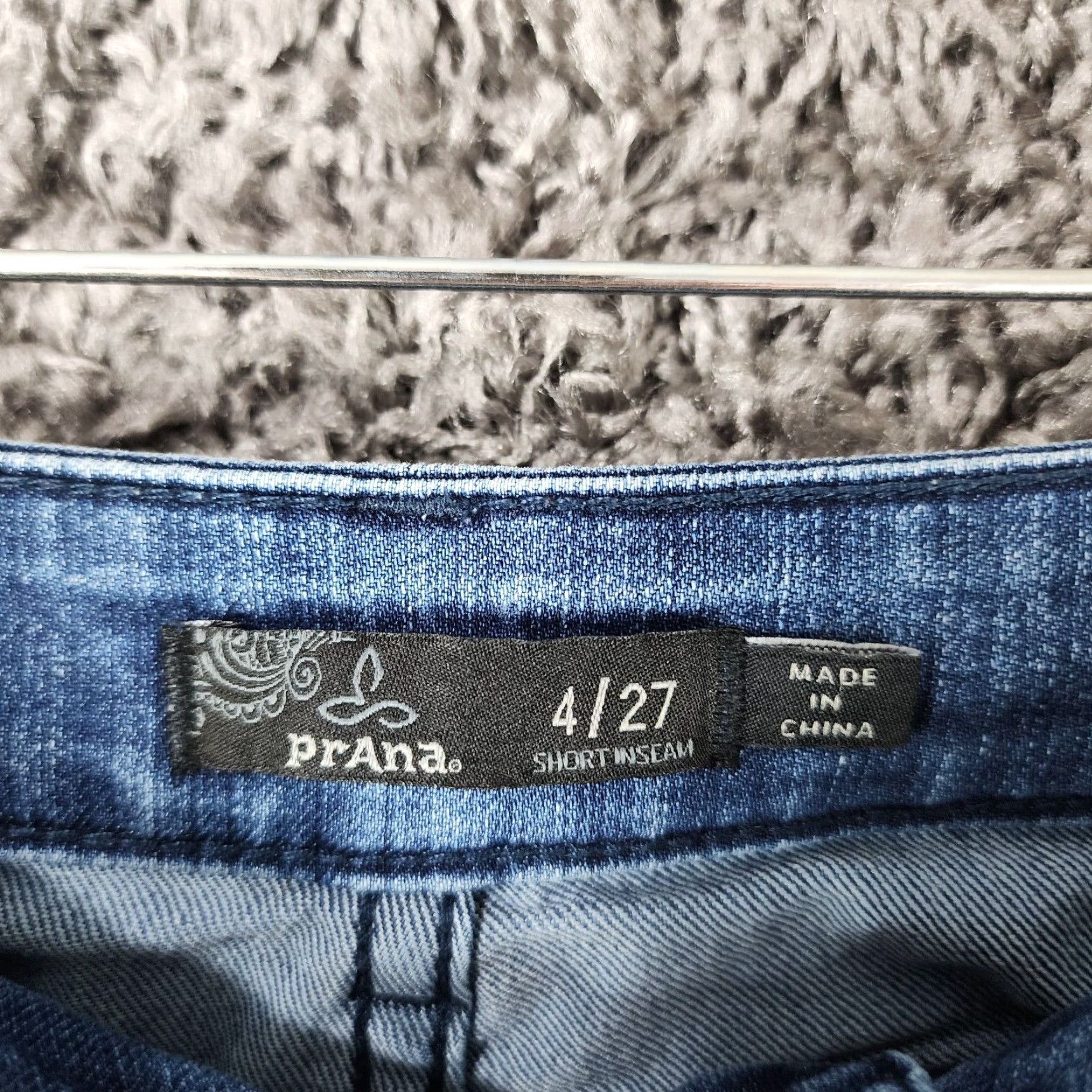 Prana prAna Womens Straight Blue Jeans Size 4 Size 27" / US 4 / IT 40 - 3 Thumbnail