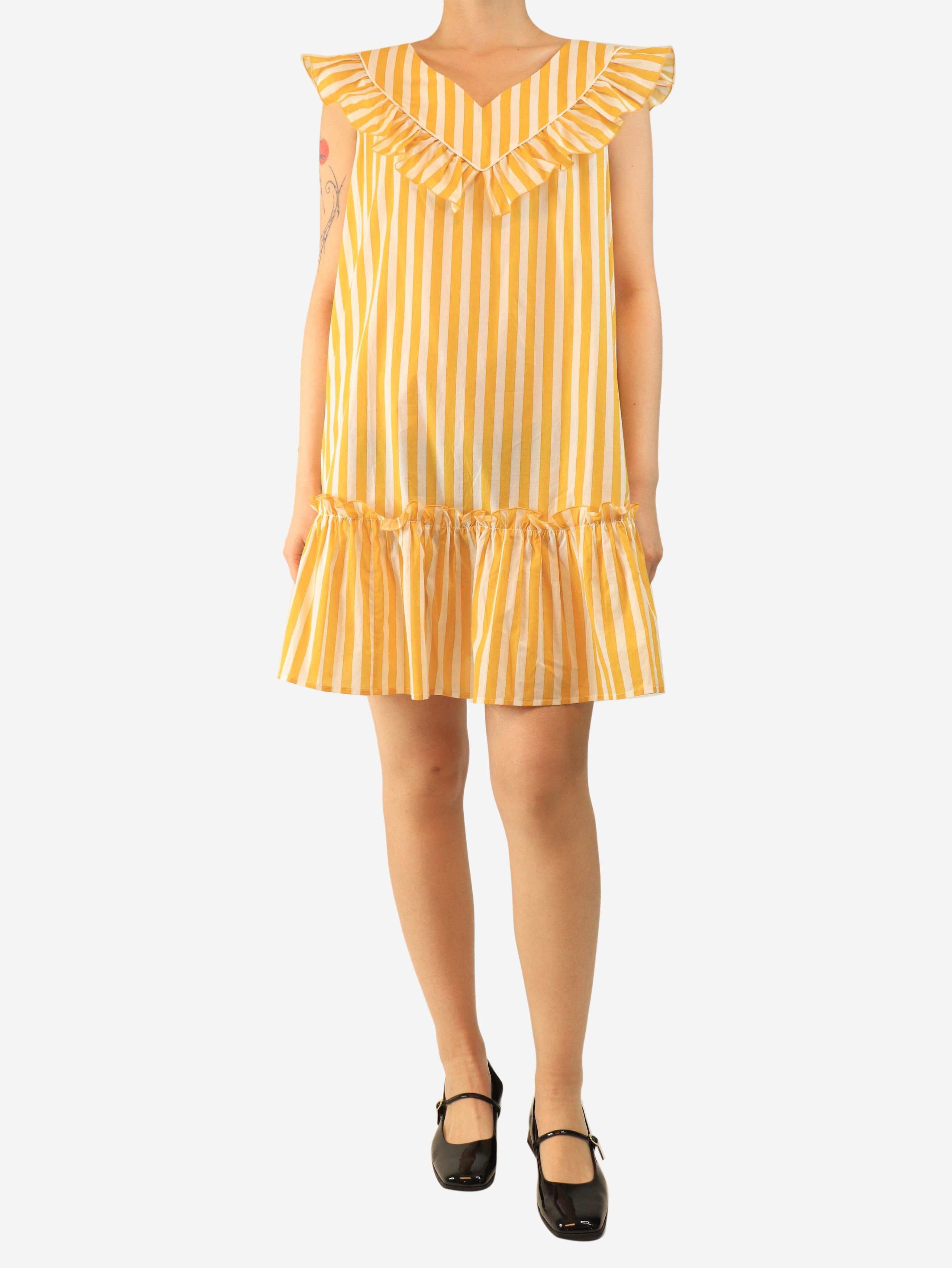 Other Yellow striped mini dress - UK 12 Size M / US 6-8 / IT 42-44 - 1 Thumbnail