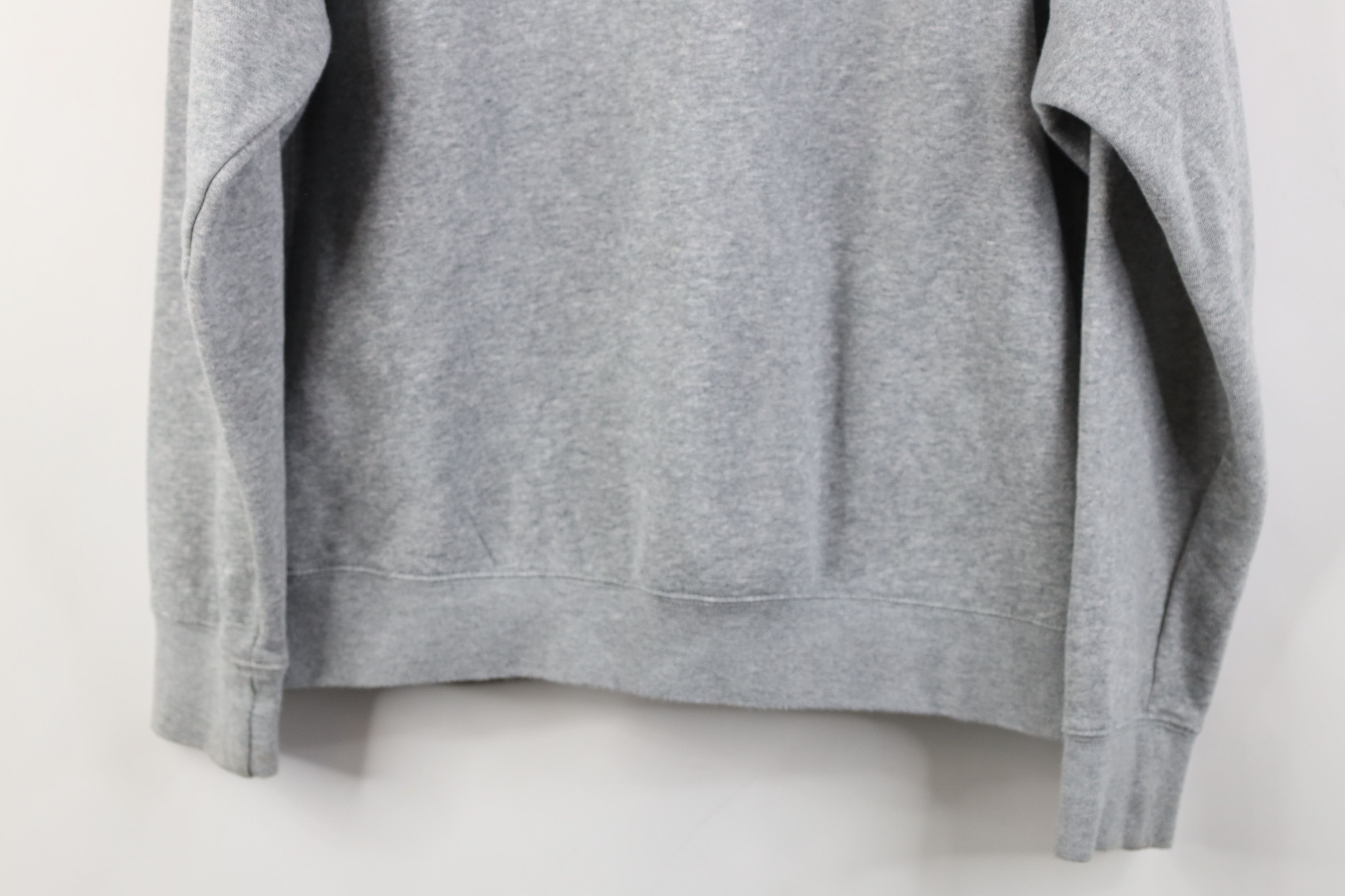 Nike Vintage Y2K Nike Mini Swoosh Hoodie Sweatshirt Heather Gray Size US M / EU 48-50 / 2 - 14 Thumbnail