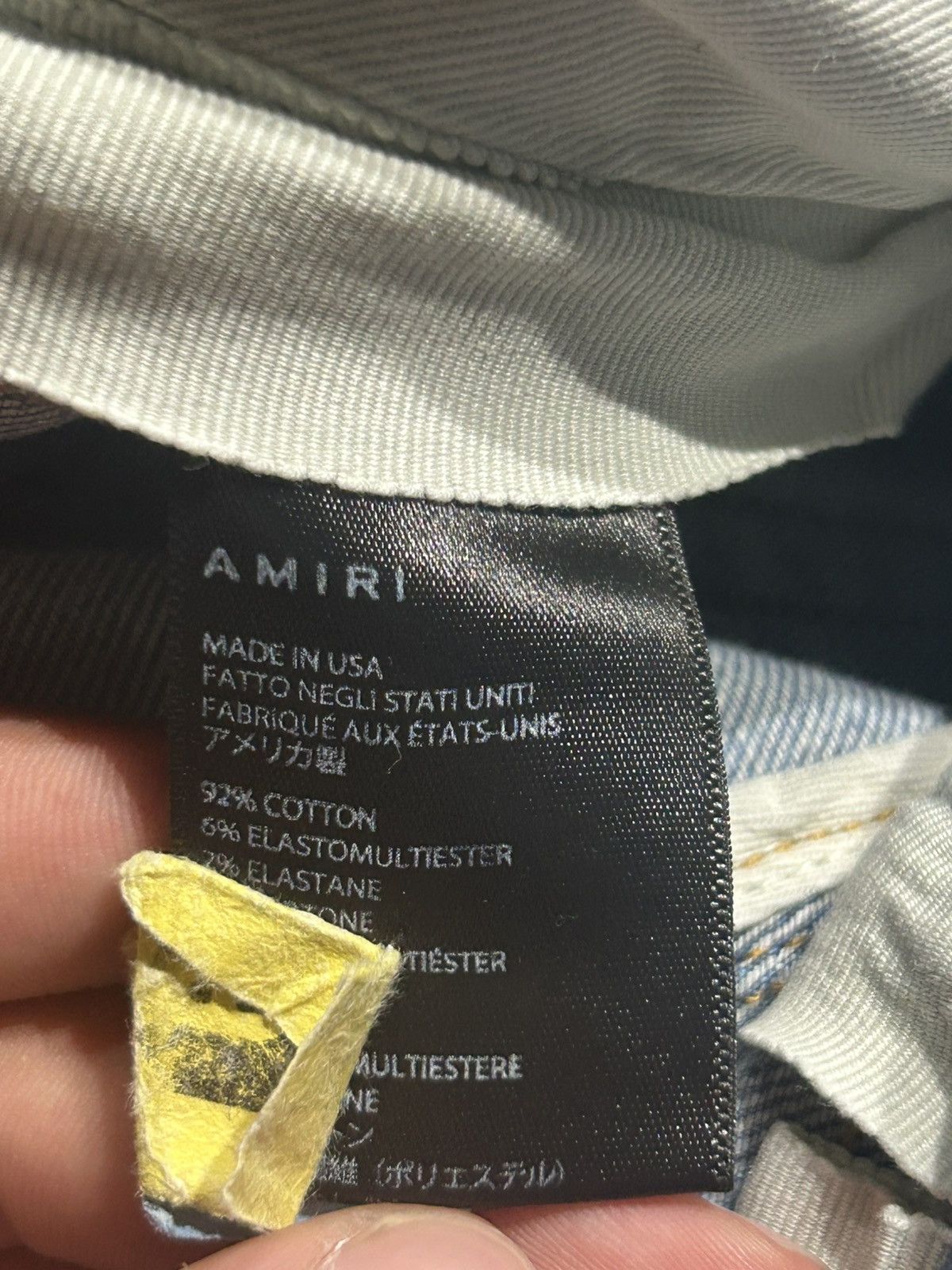 Amiri Amiri Bandana Jacquard Jeans Size US 29 - 10 Thumbnail