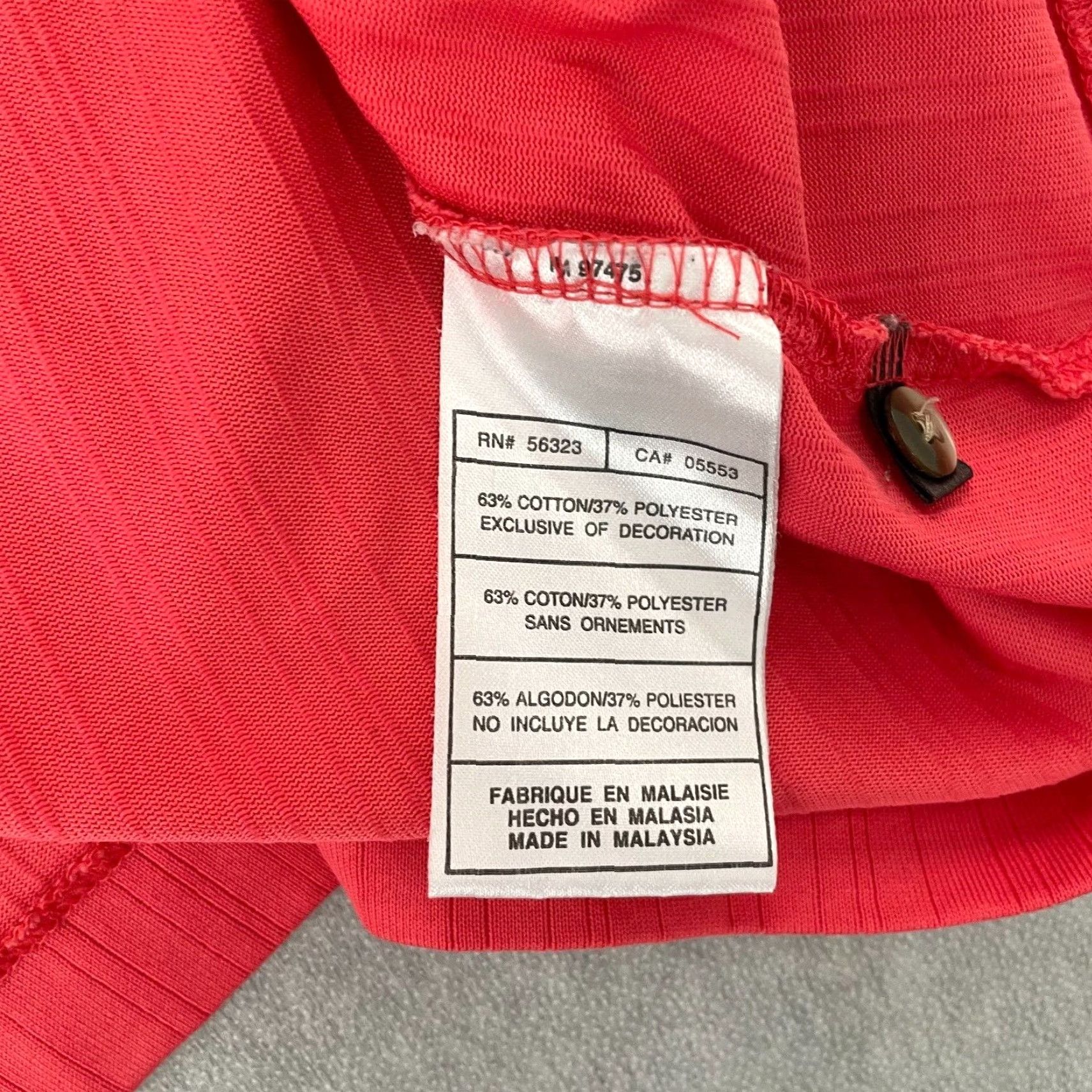 Nike VINTAGE Nike Tiger Woods Shirt Adult Large Red Pink Short Sleeve Golf Hualalai L Nike Tiger Woods Shirt Size US L / EU 52-54 / 3 - 7 Thumbnail
