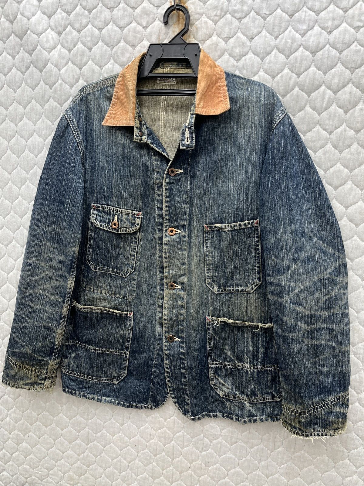 Eternal 🔥🔥🔥ARCHIVE VTG ETERNAL DENIM CHORE JACKET Size US M / EU 48-50 / 2 - 3 Thumbnail