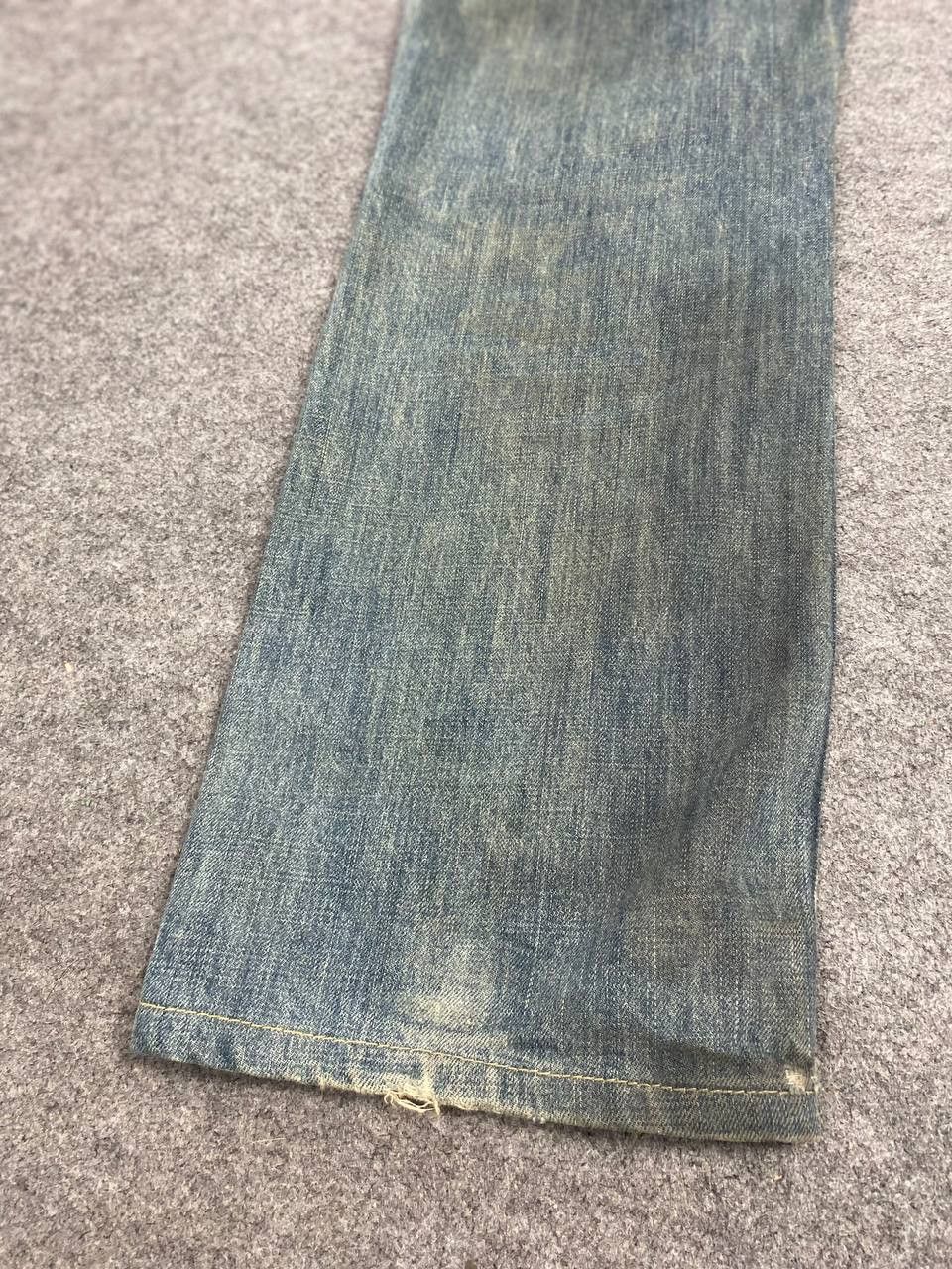 Levi's vintage levis 502 distressed denim nice design Size US 34 / EU 50 - 7 Thumbnail