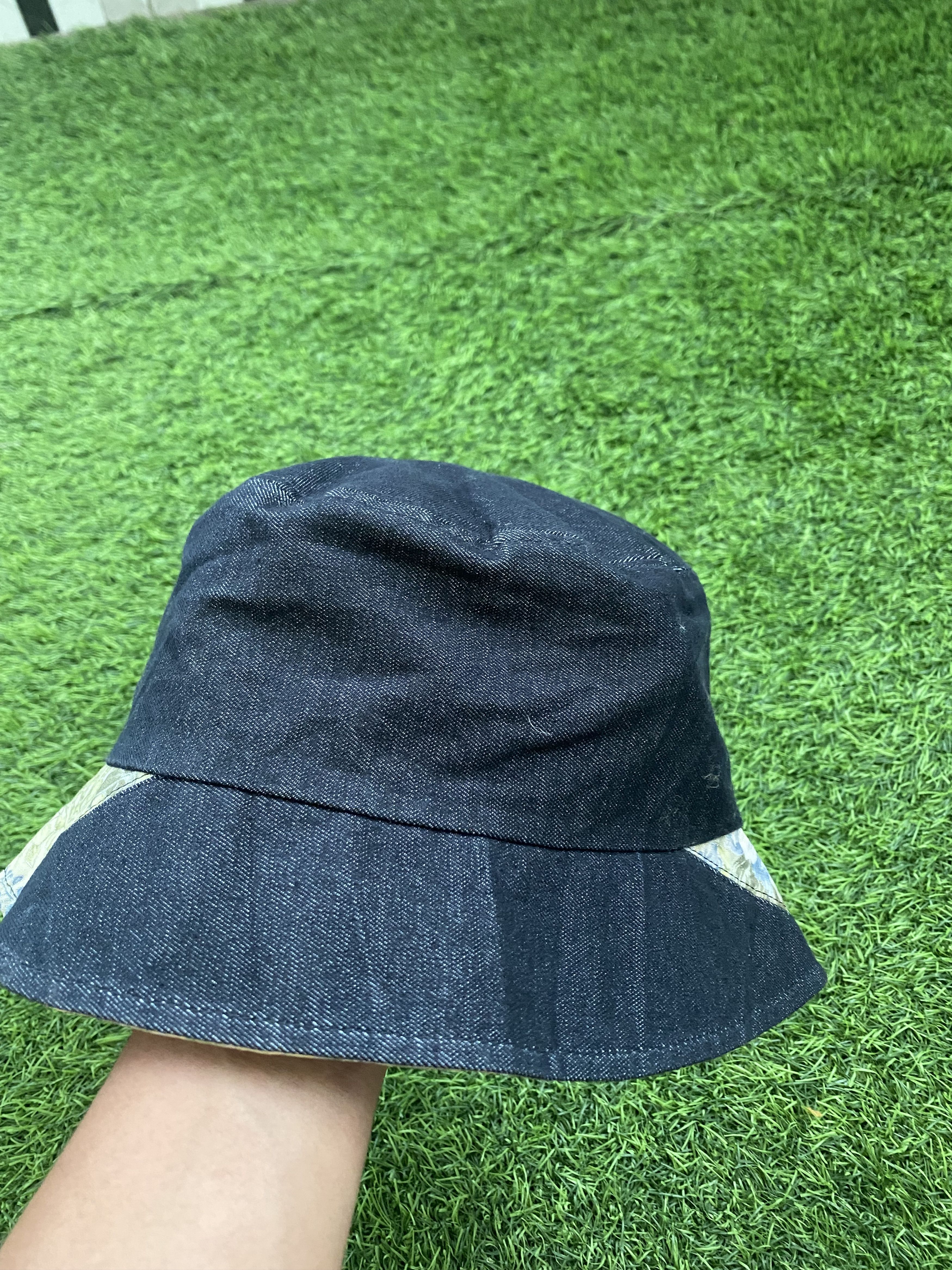 Comme des Garcons Comme Des Garcons Denim Bucket Hat Size ONE SIZE - 4 Thumbnail