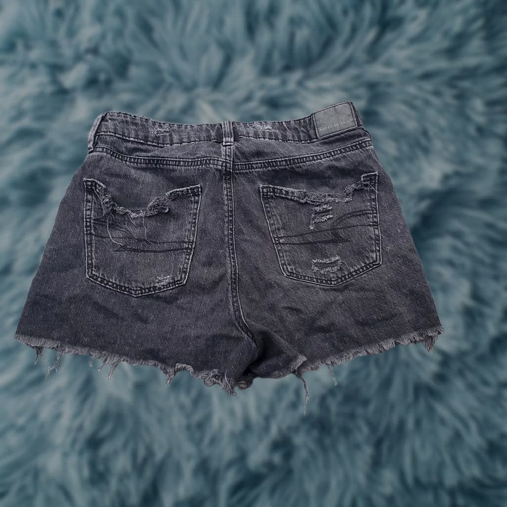 American Eagle Outfitters American Eagle Outfitters Jean Shorts Womens 6 Gray Denim Distressed Raw Hem Cut-Off Shorts Womens Size 6 Gray Denim Distressed Raw Hem Size 28" / US 6 / IT 42 - 1 Thumbnail
