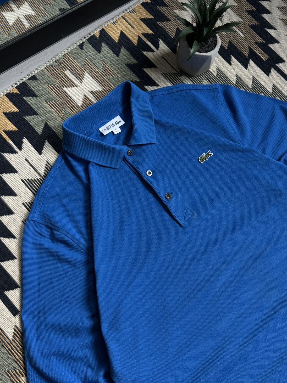 Lacoste Vintage Lacoste Rugby Longsleve Size US L / EU 52-54 / 3 - 4 Thumbnail