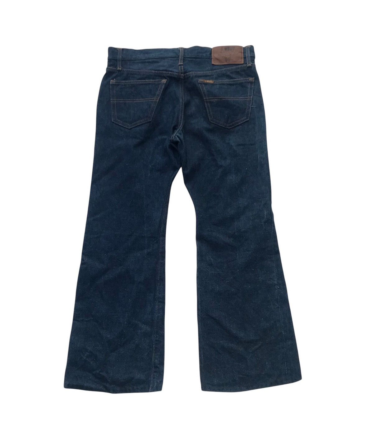 Vintage Vintage X West Canton Bell Bottoms Cowboy Wide Leg Denim Size US 31 - 7 Thumbnail