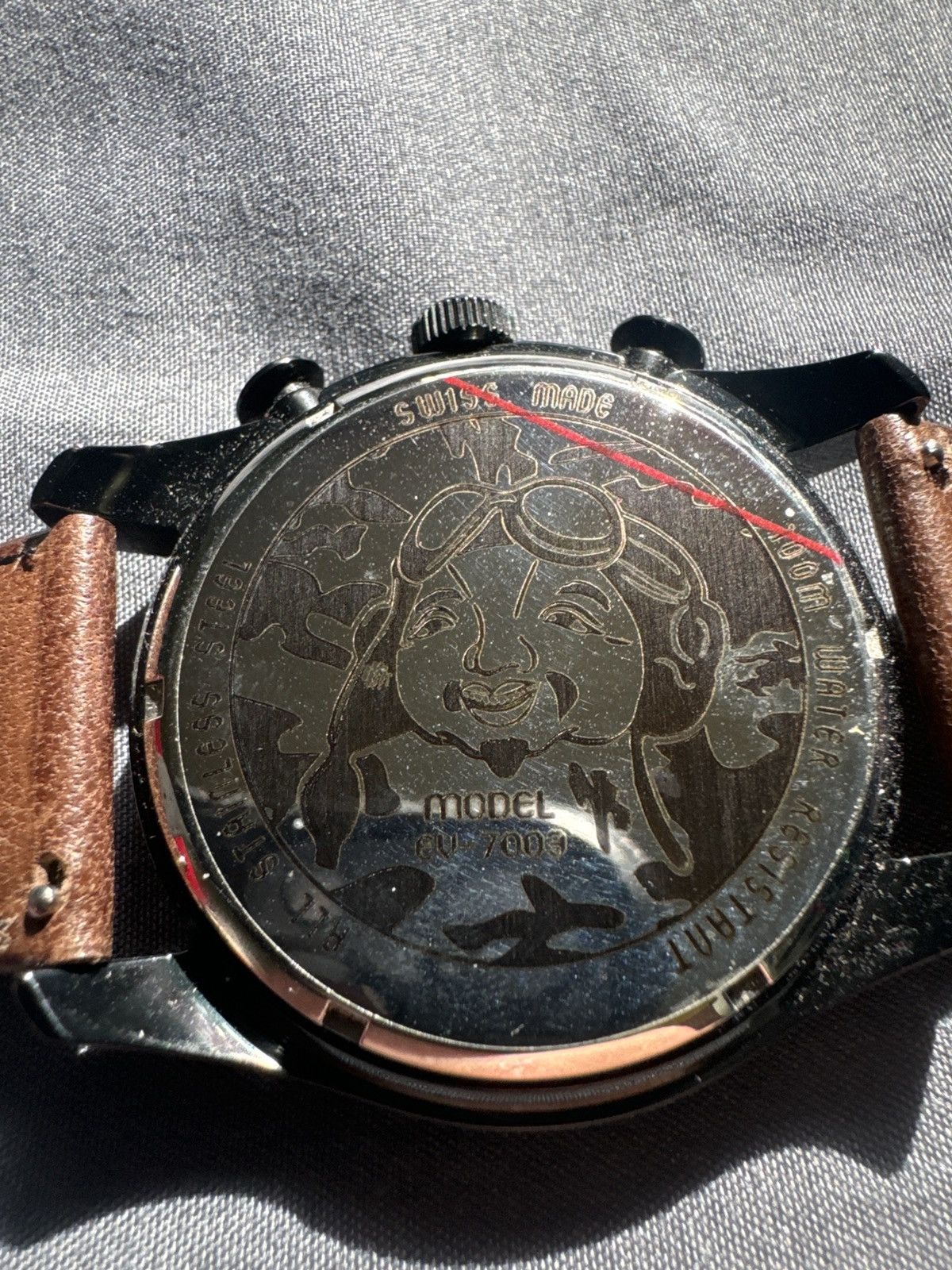 Evisu EVISU Watch HIRO CHRONOGRAPH EV-7003-02 Size ONE SIZE - 9 Thumbnail