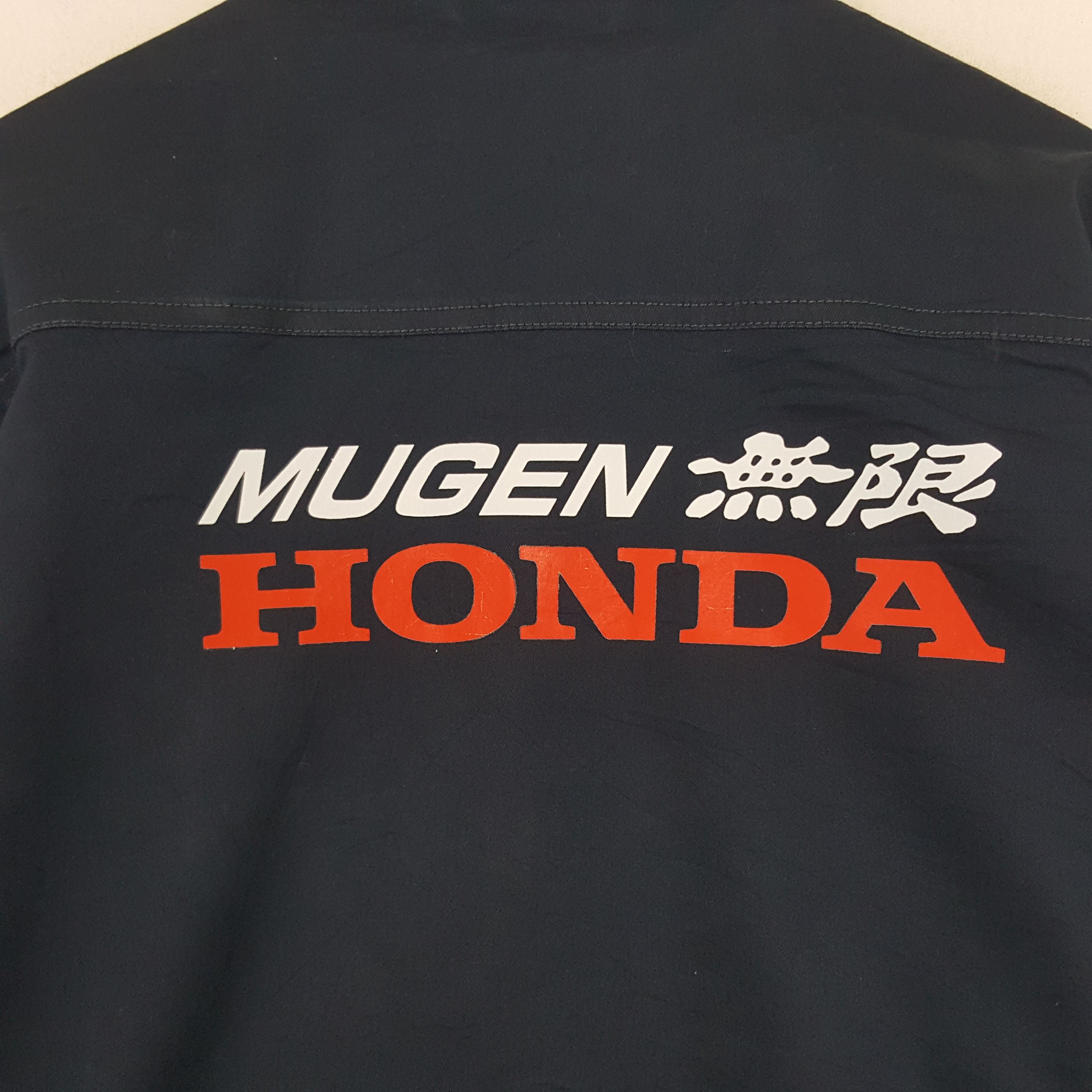 Honda × Japanese Brand × Vintage Vintage Mugen Honda Racing Uniform Sport Jacket Size US M / EU 48-50 / 2 - 2 Thumbnail