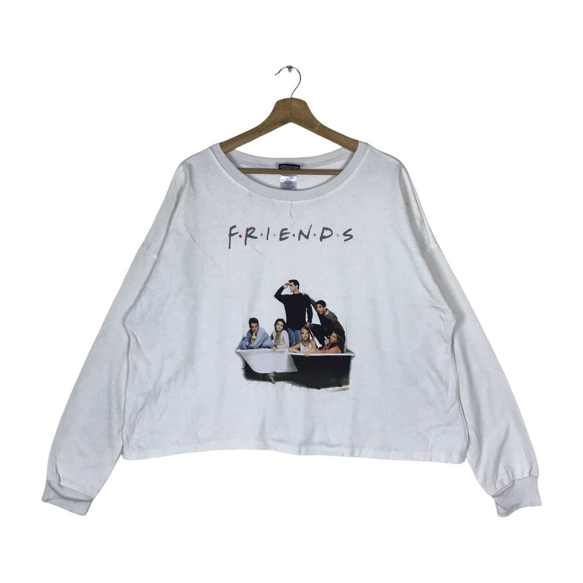 Vintage Vintage F.R.I.E.N.D.S Series Tv Show Pullover Jumper Size XL / US 12-14 / IT 48-50 - 1 Thumbnail