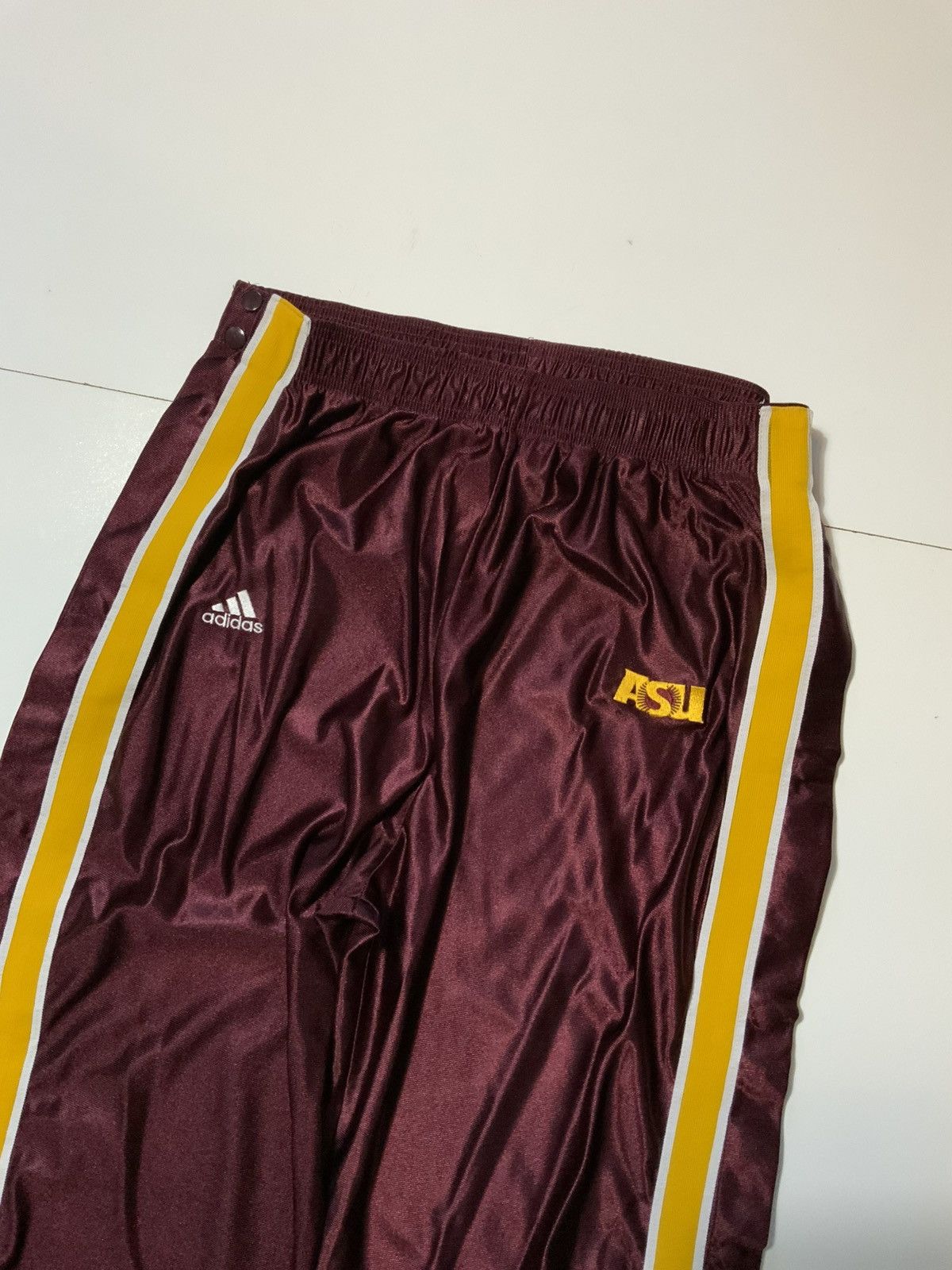 Adidas VTG Adidas ASU Arizona State Sun Devils Tearaway Track Pants Size US 36 / EU 52 - 5 Thumbnail