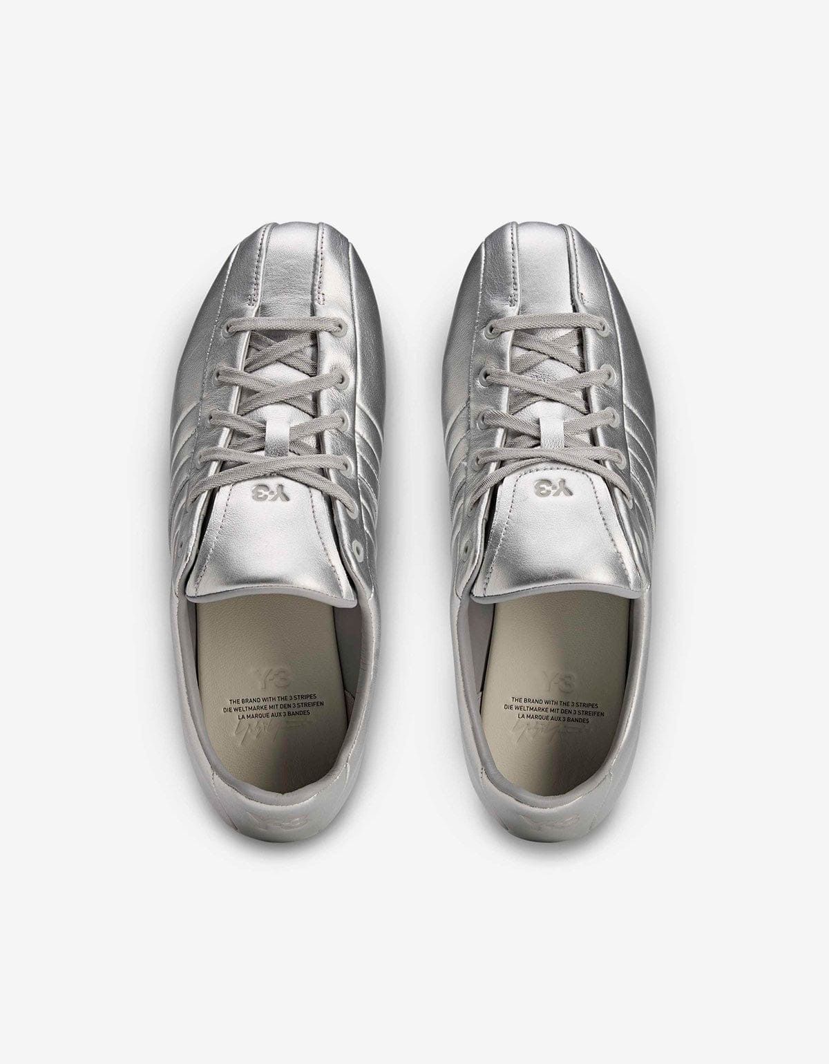 Y-3 Y-3 Silver Field Trainers Size US 9.5 / EU 42-43 - 3 Thumbnail