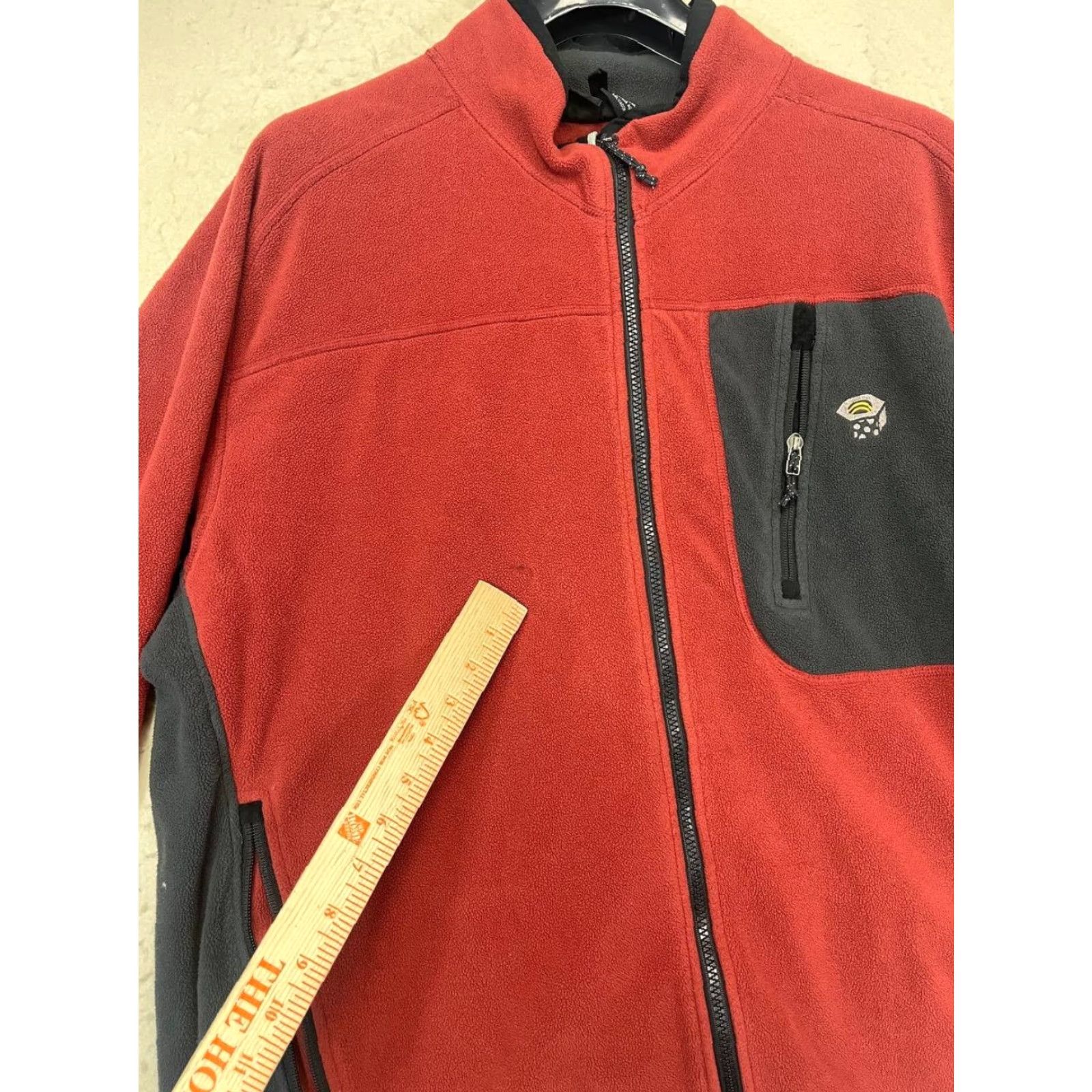 Mountain Hardwear Mountain Hardwear Windstopper Jacket Mens XL Full Zip Fleece Burgundy Outdoor Windbreaker Size US XL / EU 56 / 4 - 6 Thumbnail