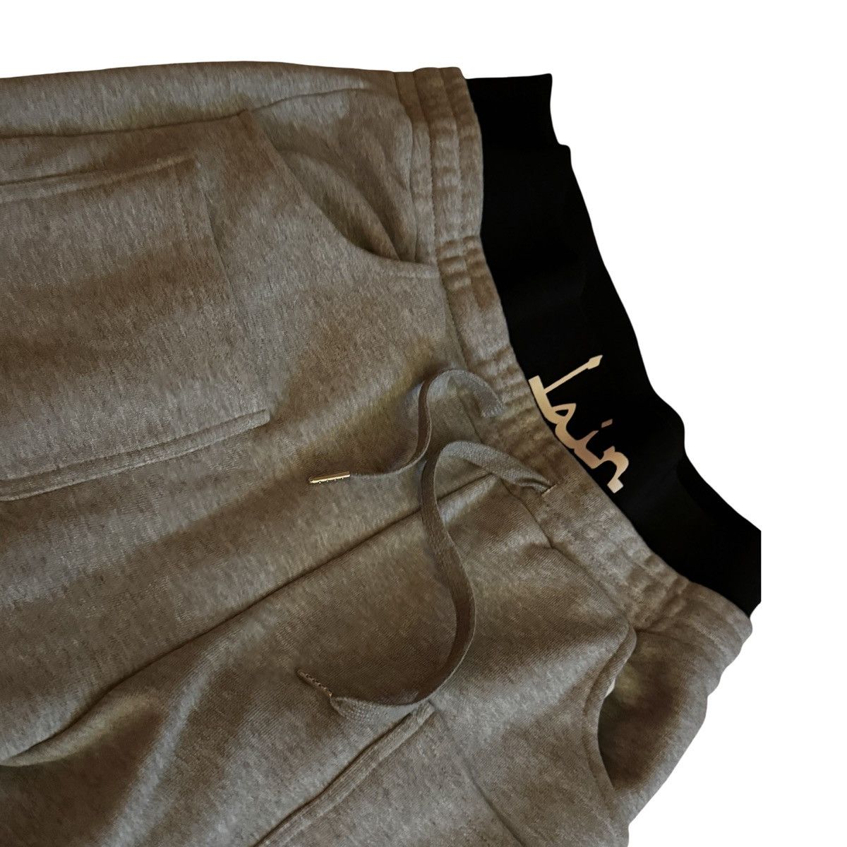 Other Custom very baggy distressed double waist sweatpants Size US 30 / EU 46 - 2 Thumbnail