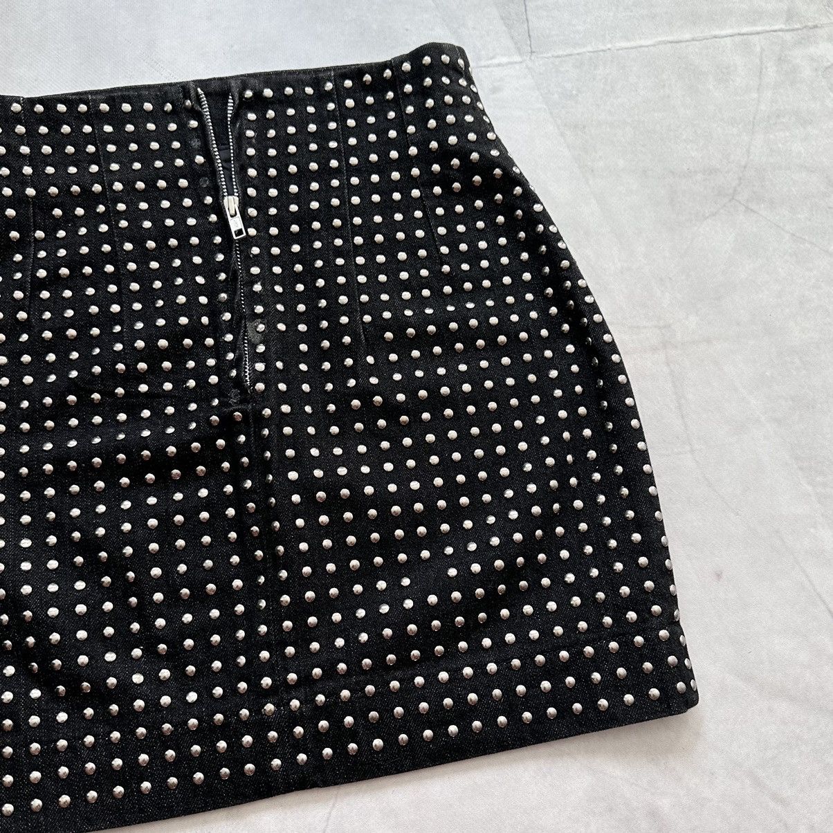 Acne Studios Studded Acne Studios Vintage Mad Punk Gothic Skirt Size 26" / US 2 / IT 38 - 3 Thumbnail