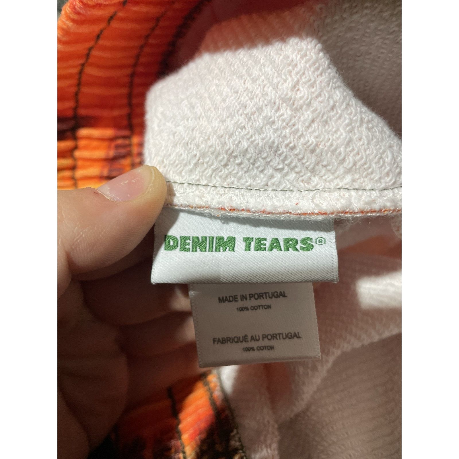 DENIM TEARS DENIM TEARS BURN IT ALL SWEATPANTS SIZE L NEW Size US 28 / EU 44 - 4 Thumbnail