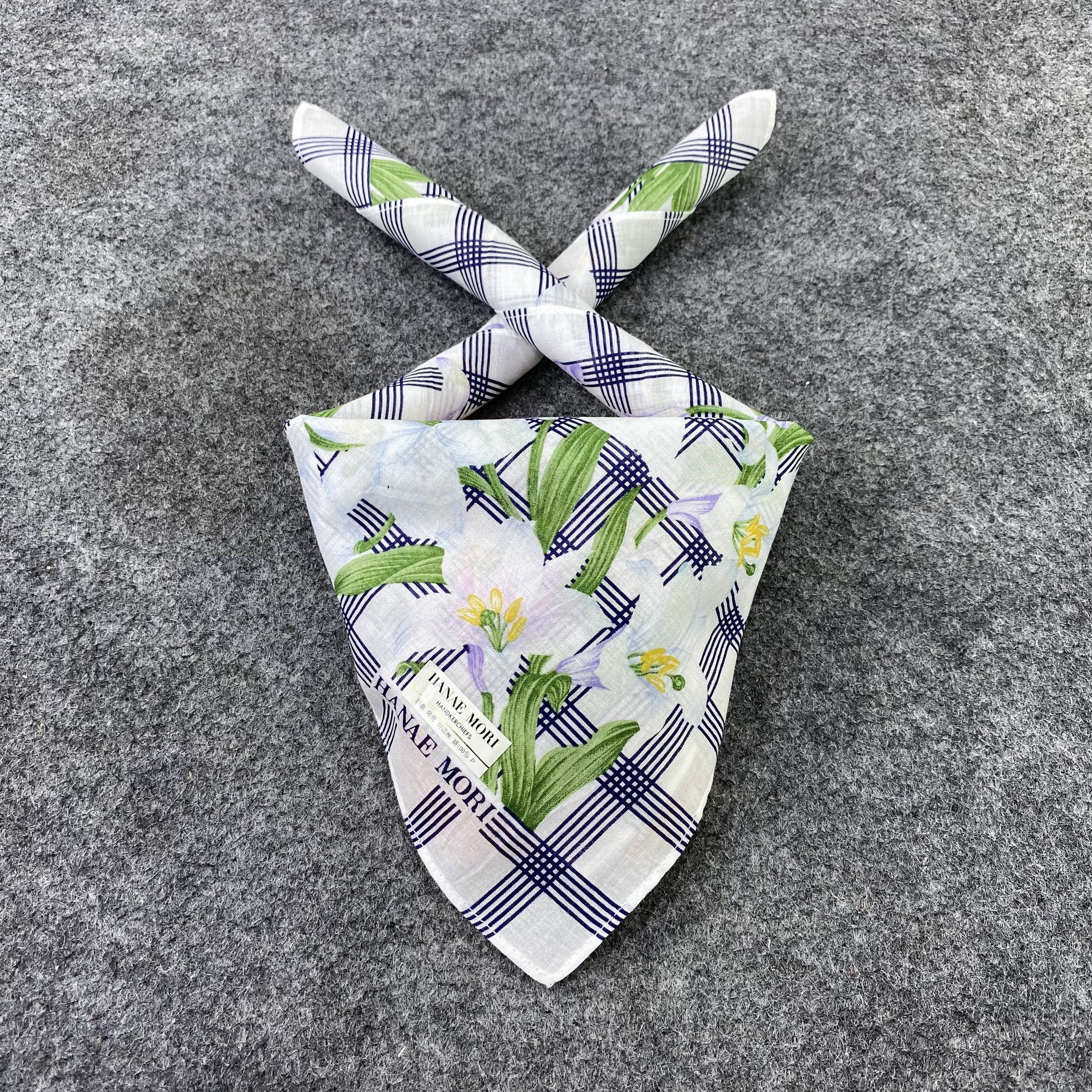 Hanae Mori Hanae Mori Handkerchief / Bandana / Neckerchief-B918 Size ONE SIZE - 2 Thumbnail