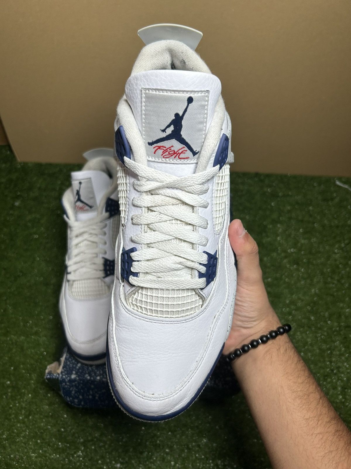 Jordan Brand Jordan 4 Midnight navy Size US 11 / EU 44 - 5 Thumbnail