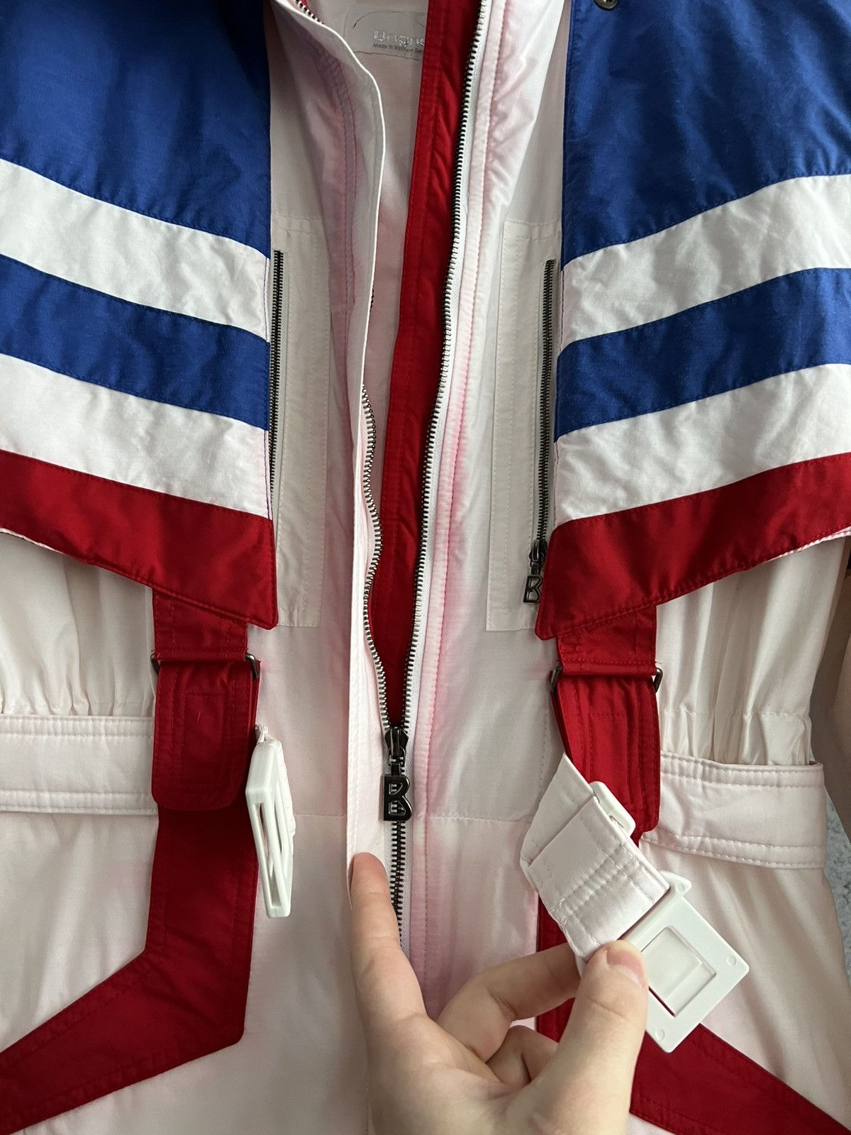 Bogner Vintage Bogner Ski Suit One Piece West Germany 80s Snowsuit Size M / US 6-8 / IT 42-44 - 22 Thumbnail