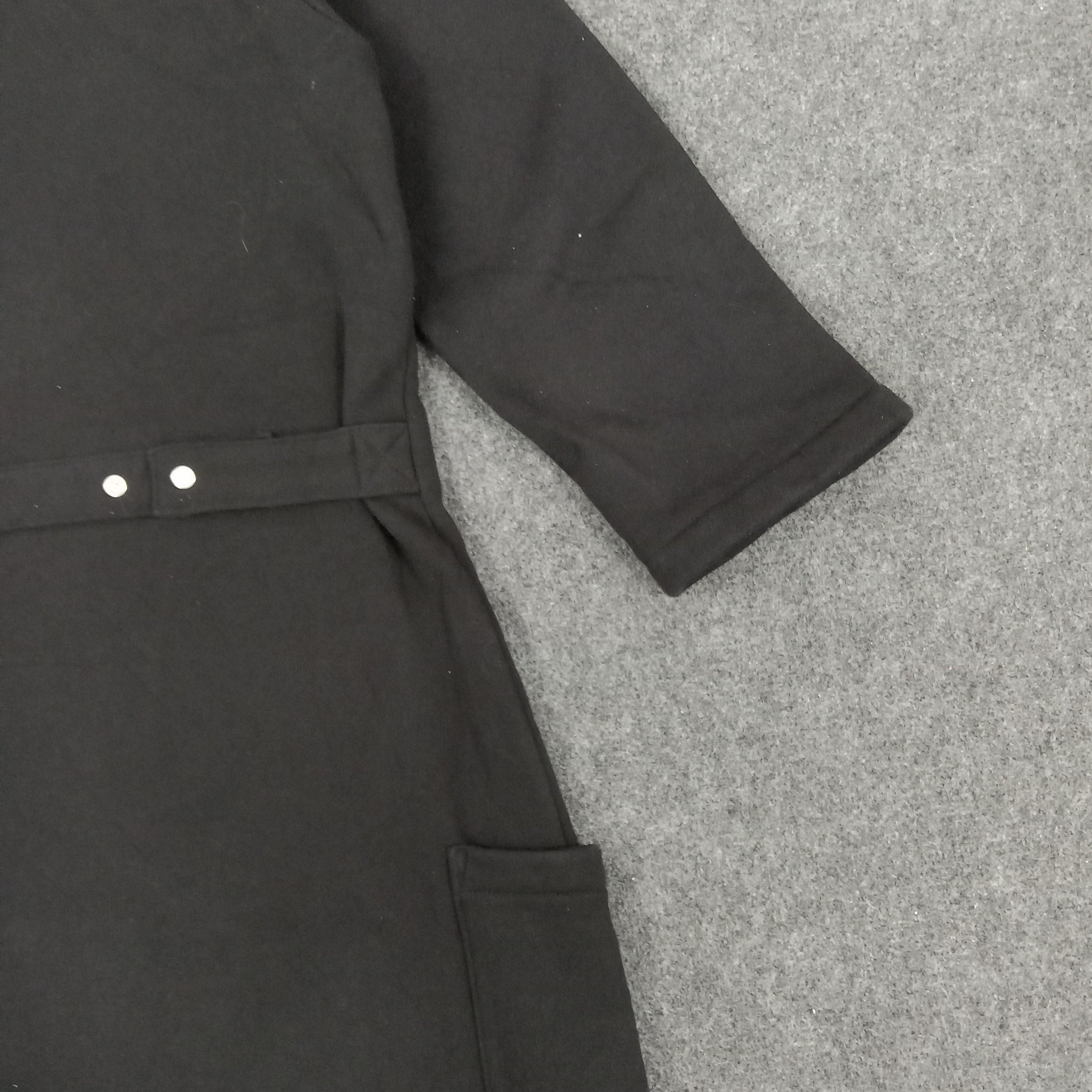 Vintage × agnes b. Agnes B. Paris Designer Long Coat Jacket Size S / US 4 / IT 40 - 5 Thumbnail