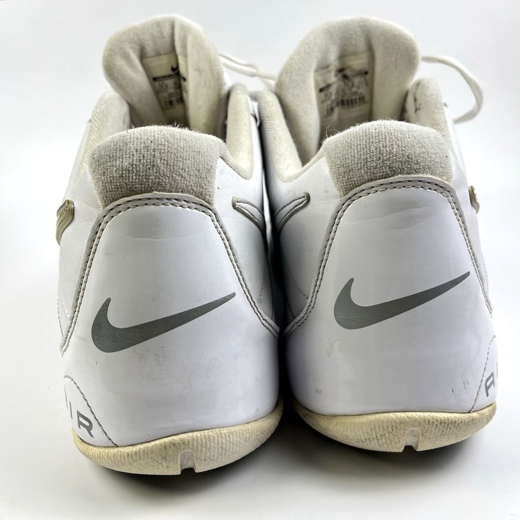 Nike Nike Air Baseline Low Mens Sneakers 11.5 White Silver 386240-111 Athletic Shoes Shoe Sneaker Men Size US 11 / EU 44 - 4 Thumbnail