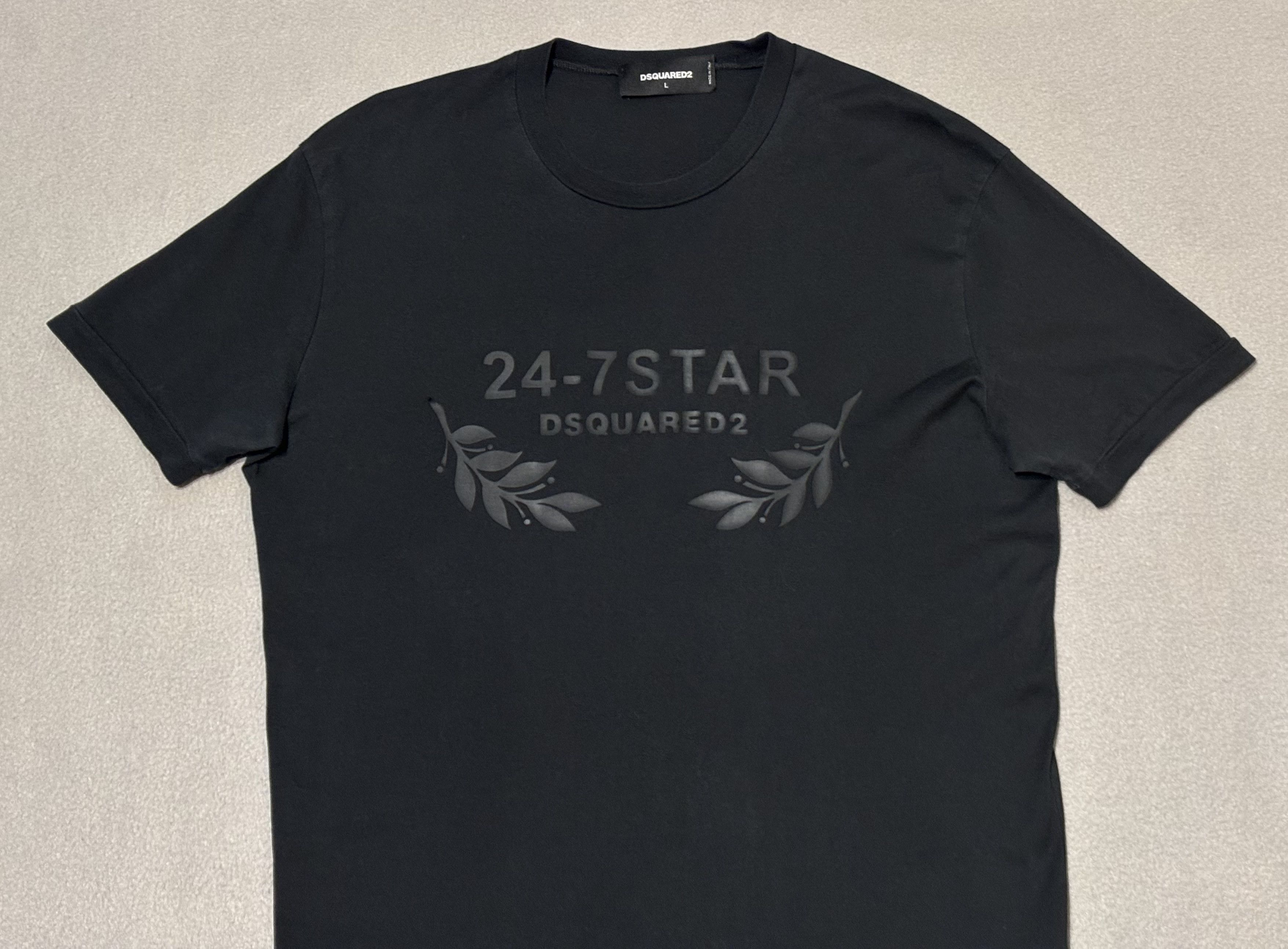 Dsquared2 Dsquared2 Black T-shirt Size L Size US L / EU 52-54 / 3 - 7 Thumbnail