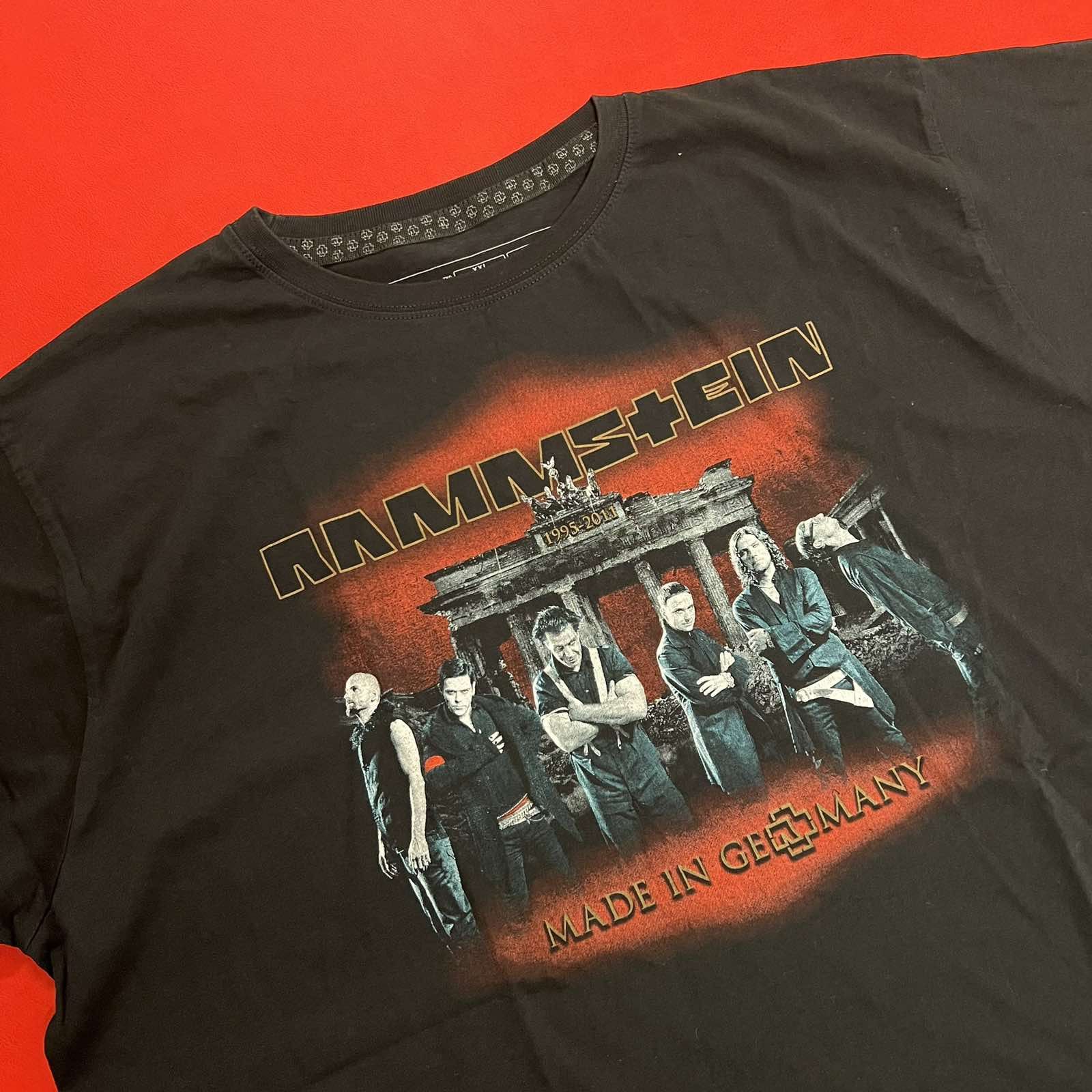 Band Tees × Vintage Vintage 2010s Rammstein T-Shirt Sz XXL Size US XXL / EU 58 / 5 - 3 Thumbnail