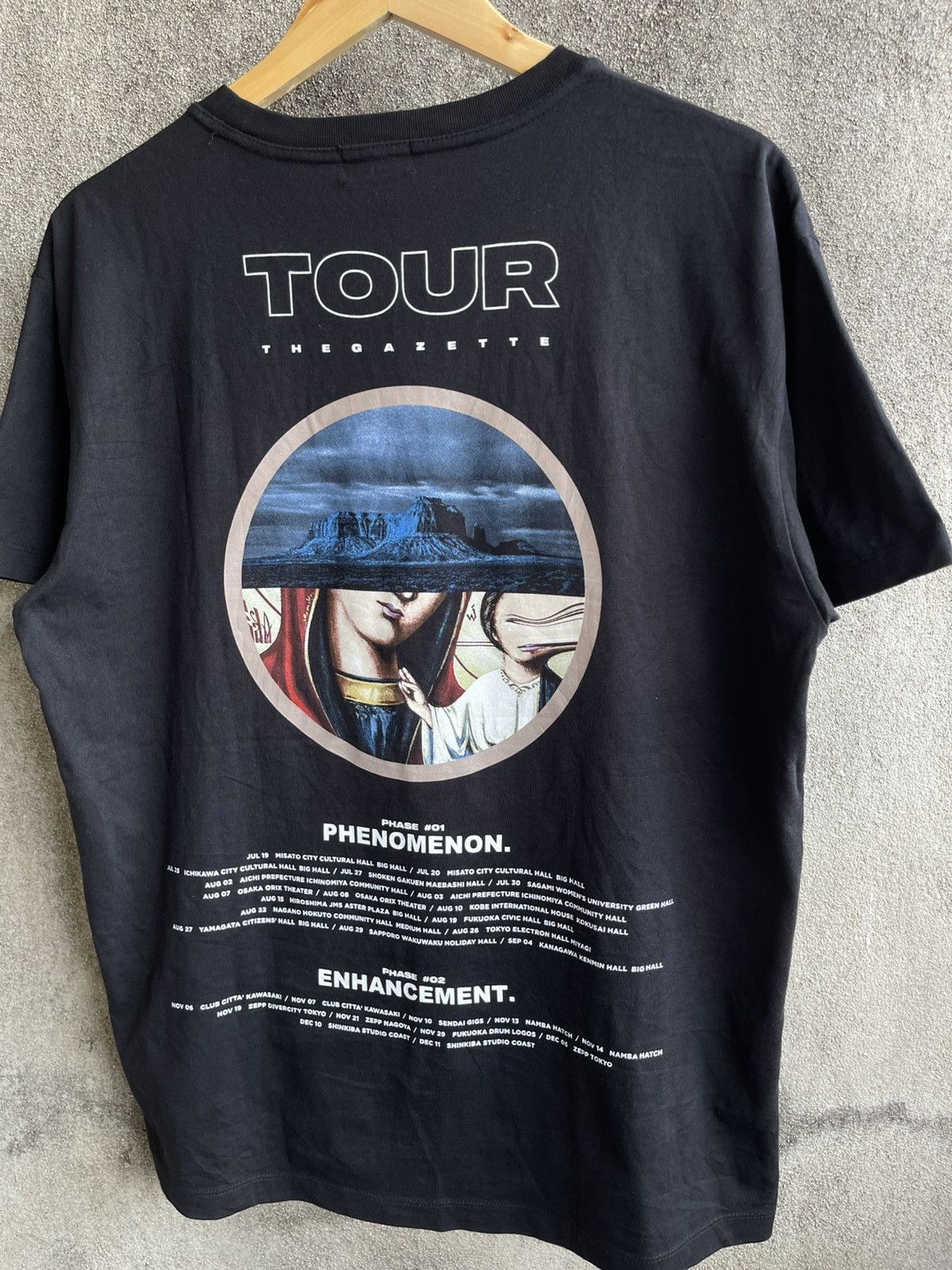 Enchantment Rock Band🔥THE GAZETTE✖️PHENOMENON✖️ENHANCEMENT🔥Album Tour Tee Size US L / EU 52-54 / 3 - 2 Thumbnail