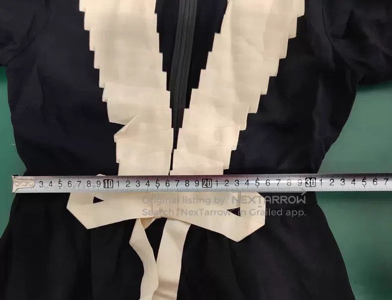 Valentino Valentino V-neck dress with bow streamers Size L / US 10 / IT 46 - 7 Thumbnail