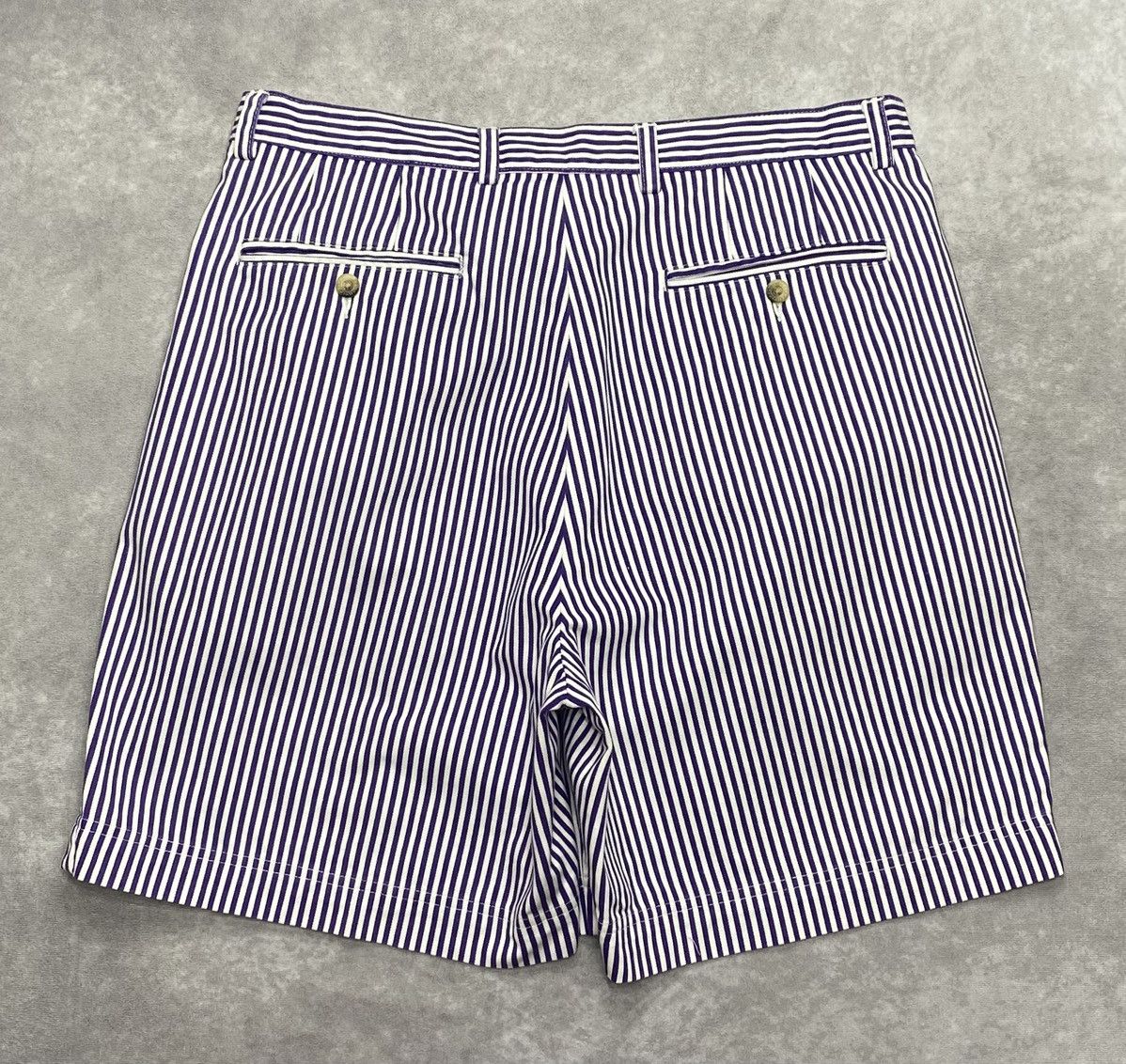 Nautica 90’s Vintage Nautica Striped Shorts Size US 36 / EU 52 - 2 Thumbnail