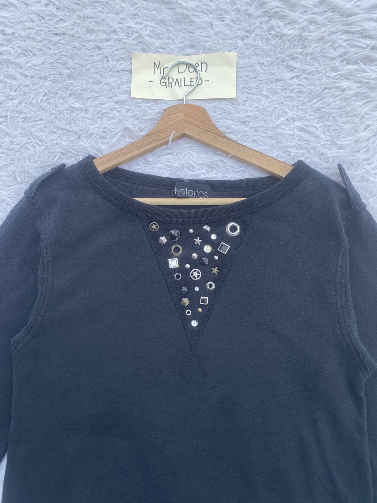Hysteric Glamour Rare Hysteric Glamour Japanese Brand Studded Sweater Size S / US 4 / IT 40 - 5 Thumbnail