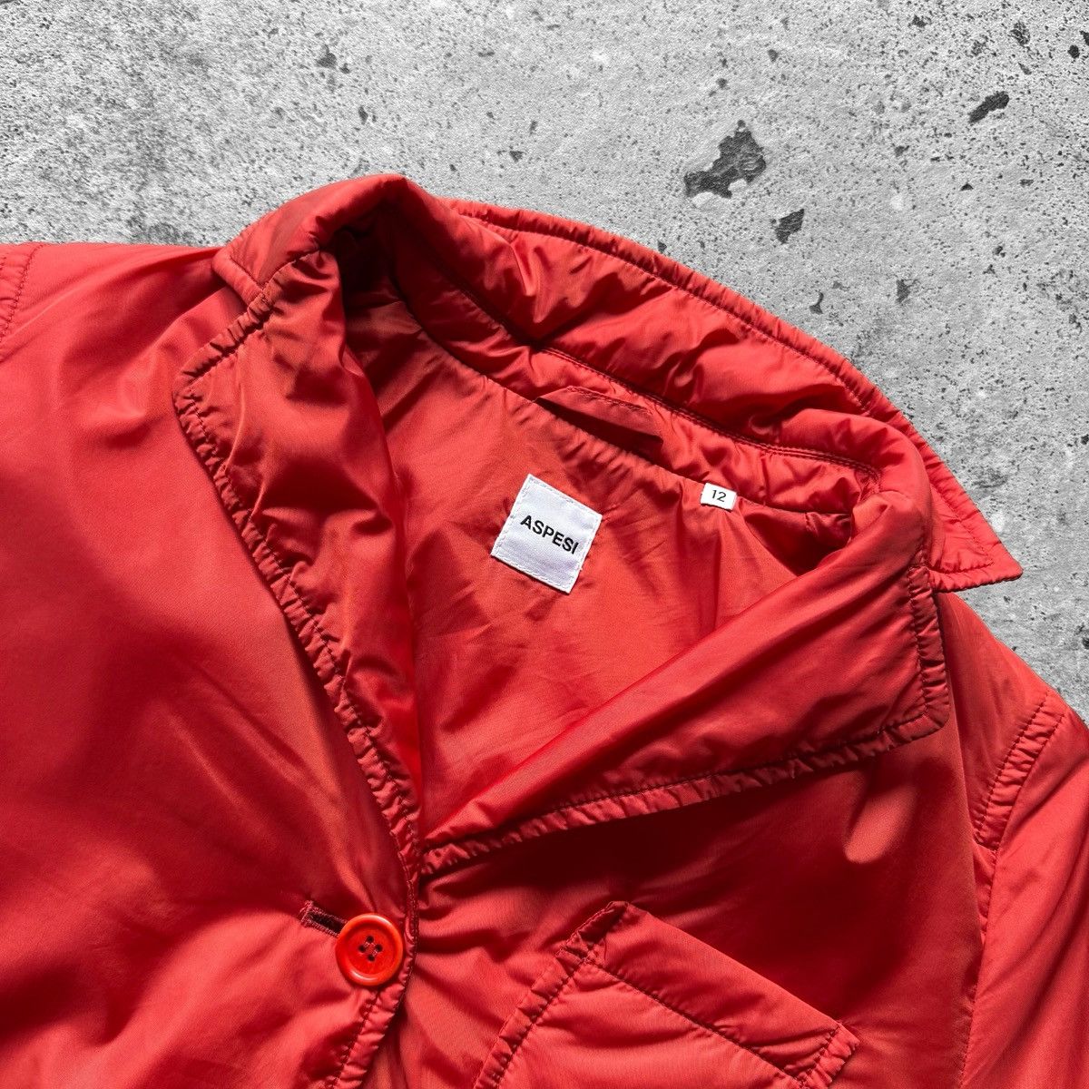 Aspesi Aspesi Womens Red Thermore Insulated Long Sleeve Jacket Size S / US 4 / IT 40 - 3 Thumbnail