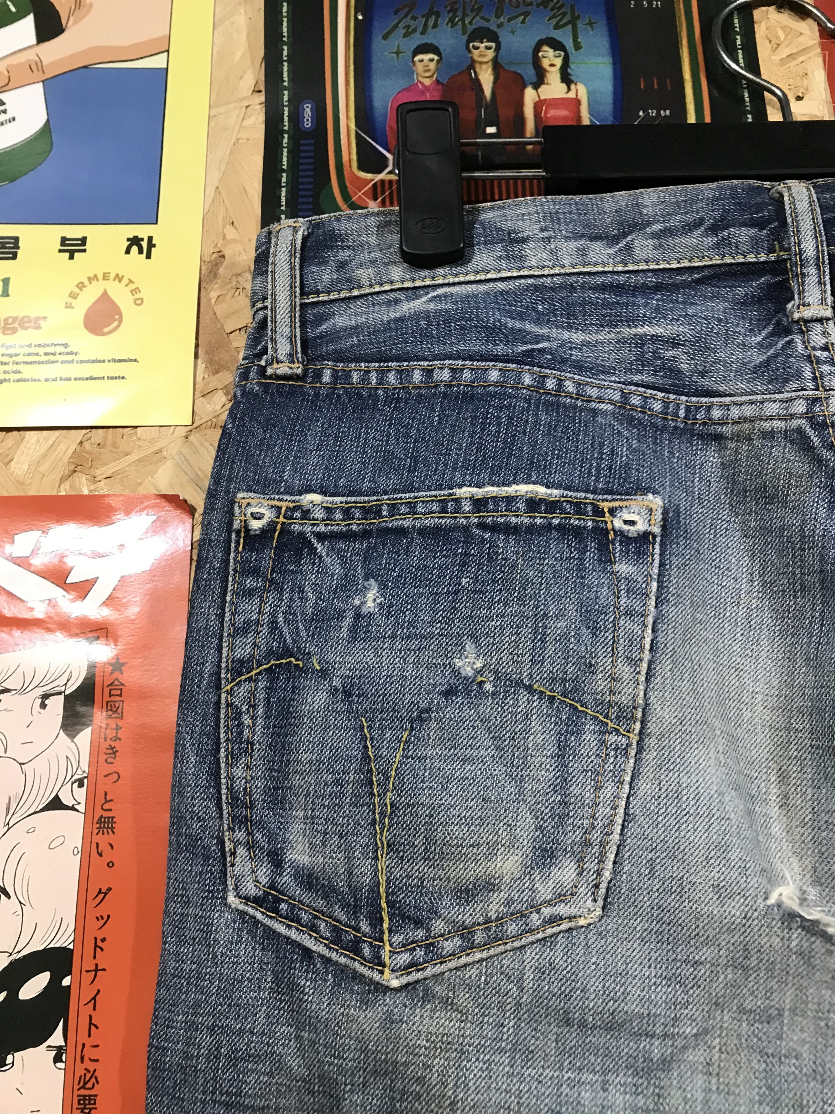 Hysteric Glamour Distressed Hysteric Glamour Denim Pants Size US 32 / EU 48 - 8 Thumbnail
