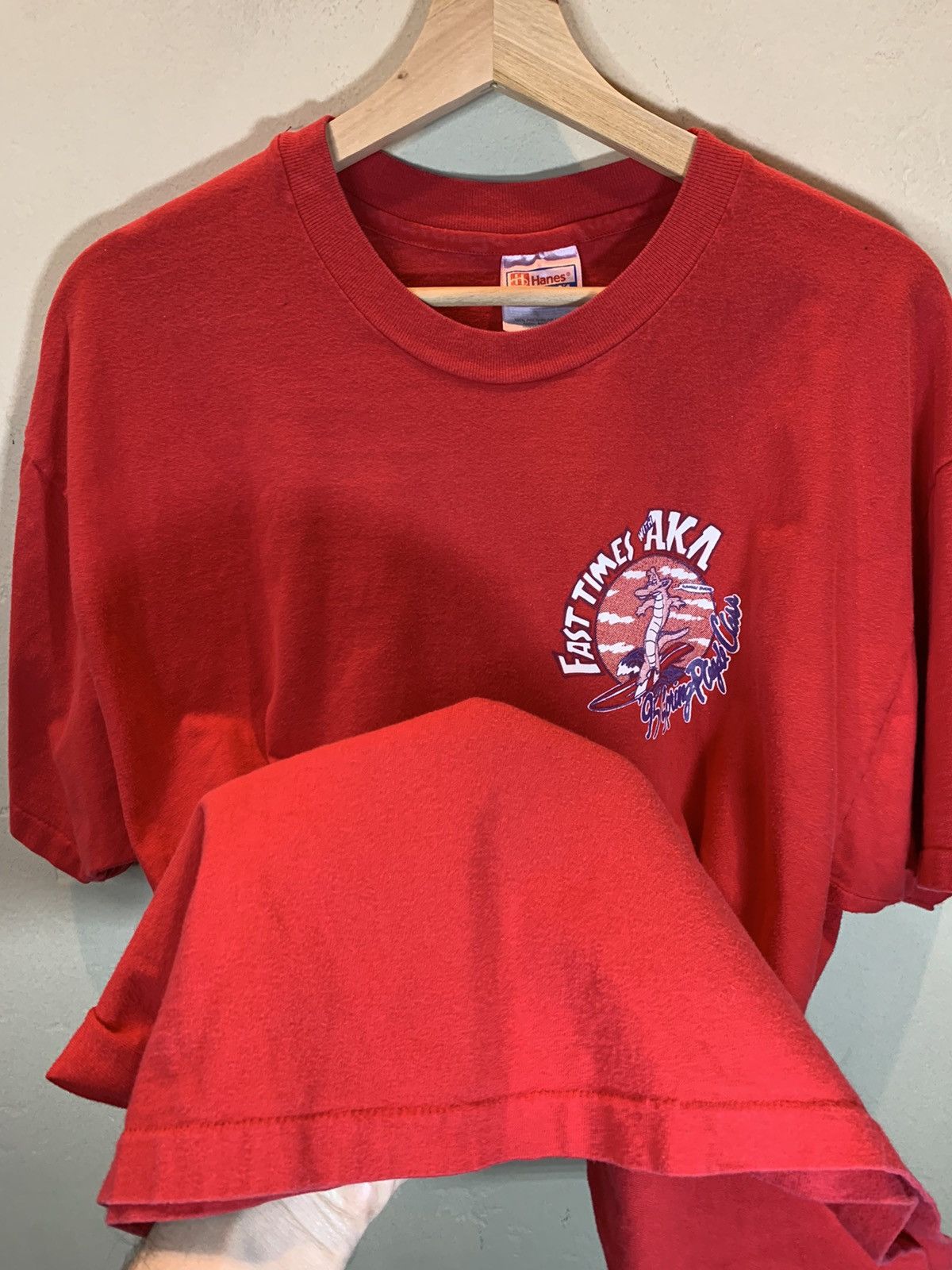 Vintage *RARE* Vintage Fast Times With AKA Alpha Kappa Alpha T-Shirt Size US XL / EU 56 / 4 - 5 Thumbnail