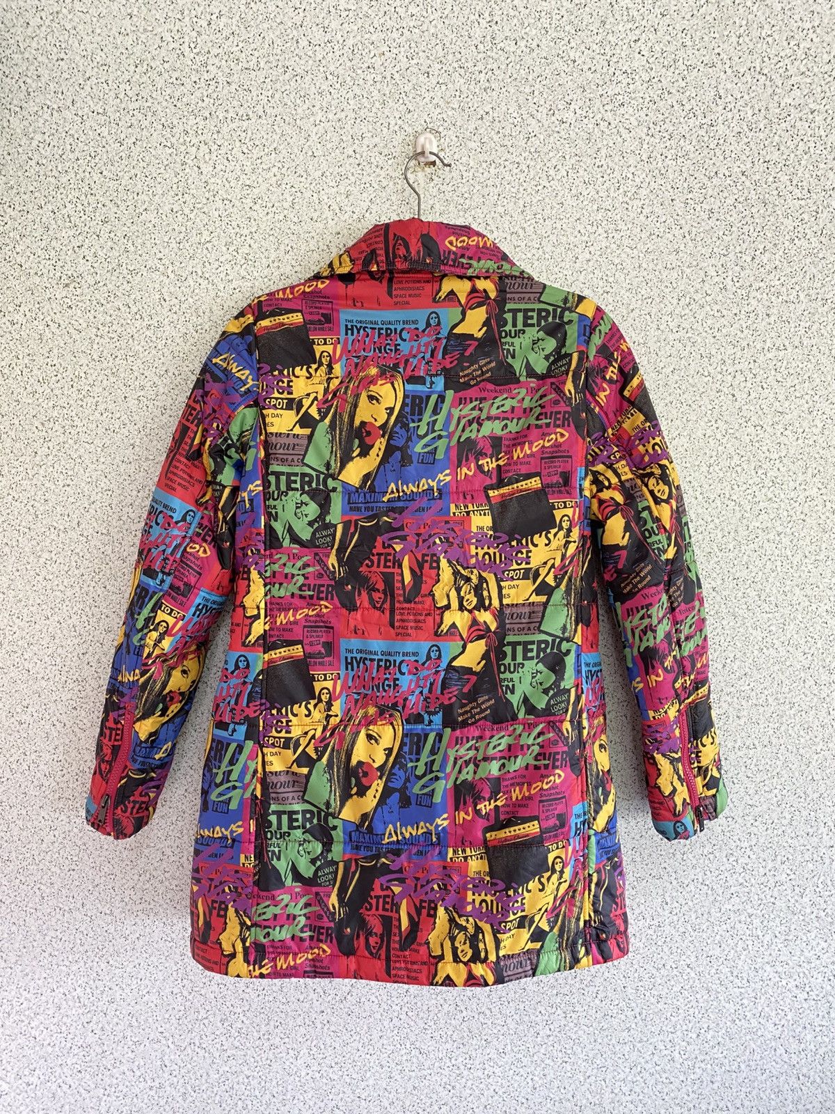 Hysteric Glamour Hysteric Glamour Comic Print Puffer–Iconic Multi Clr Jacket Size S / US 4 / IT 40 - 12 Thumbnail